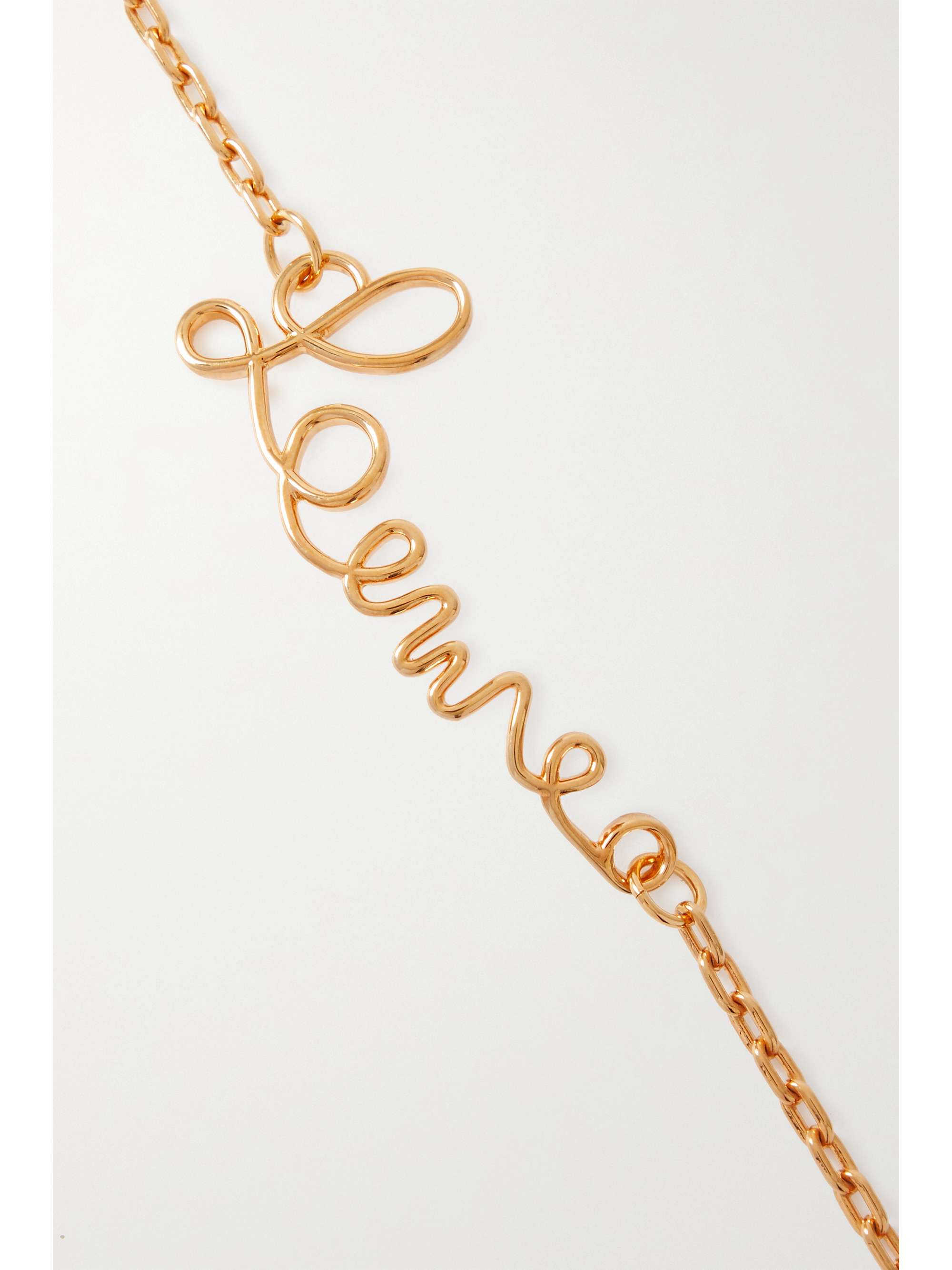 LOEWE Gold-tone belt