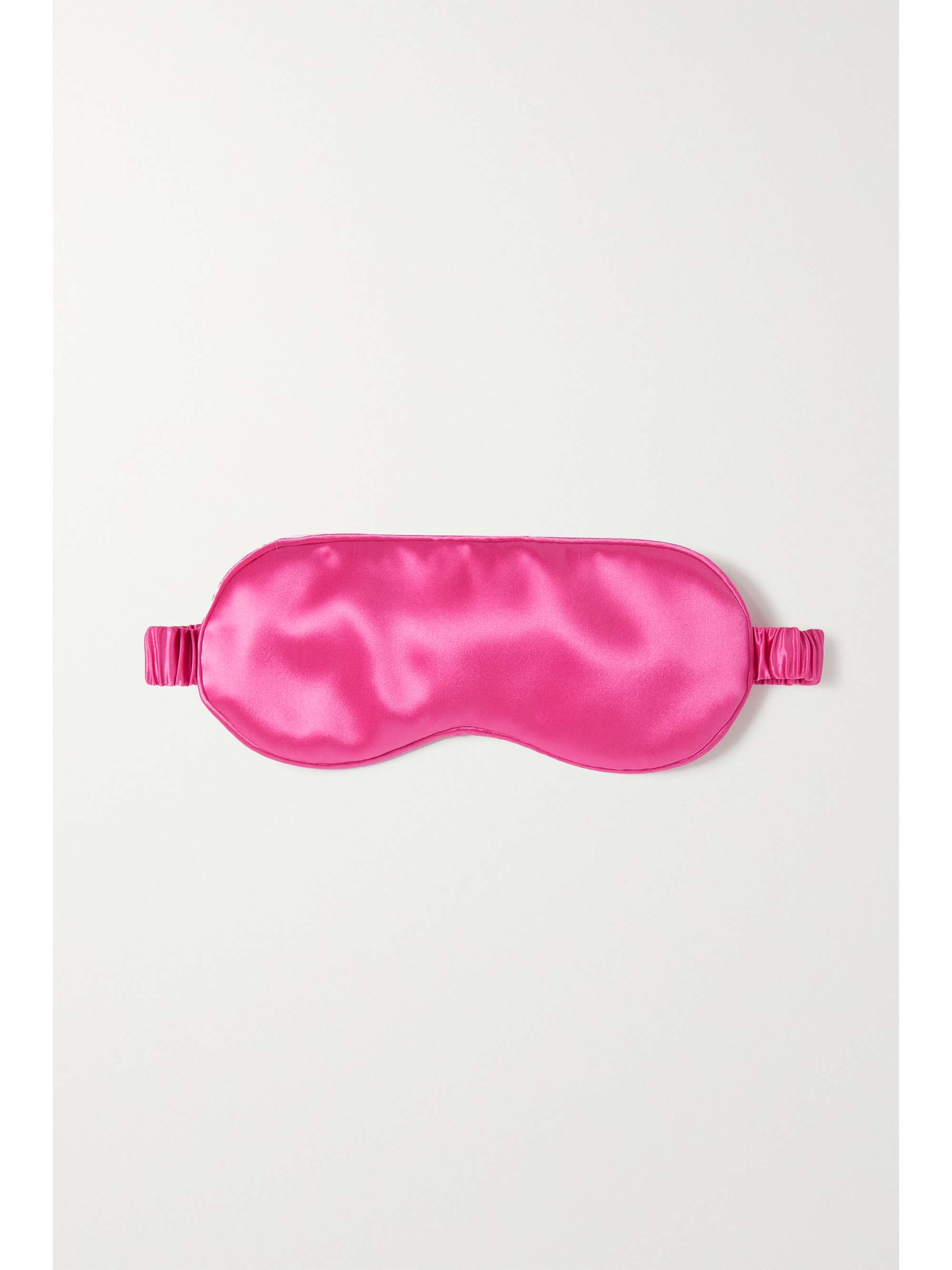 SLIP Embroidered silk eye mask