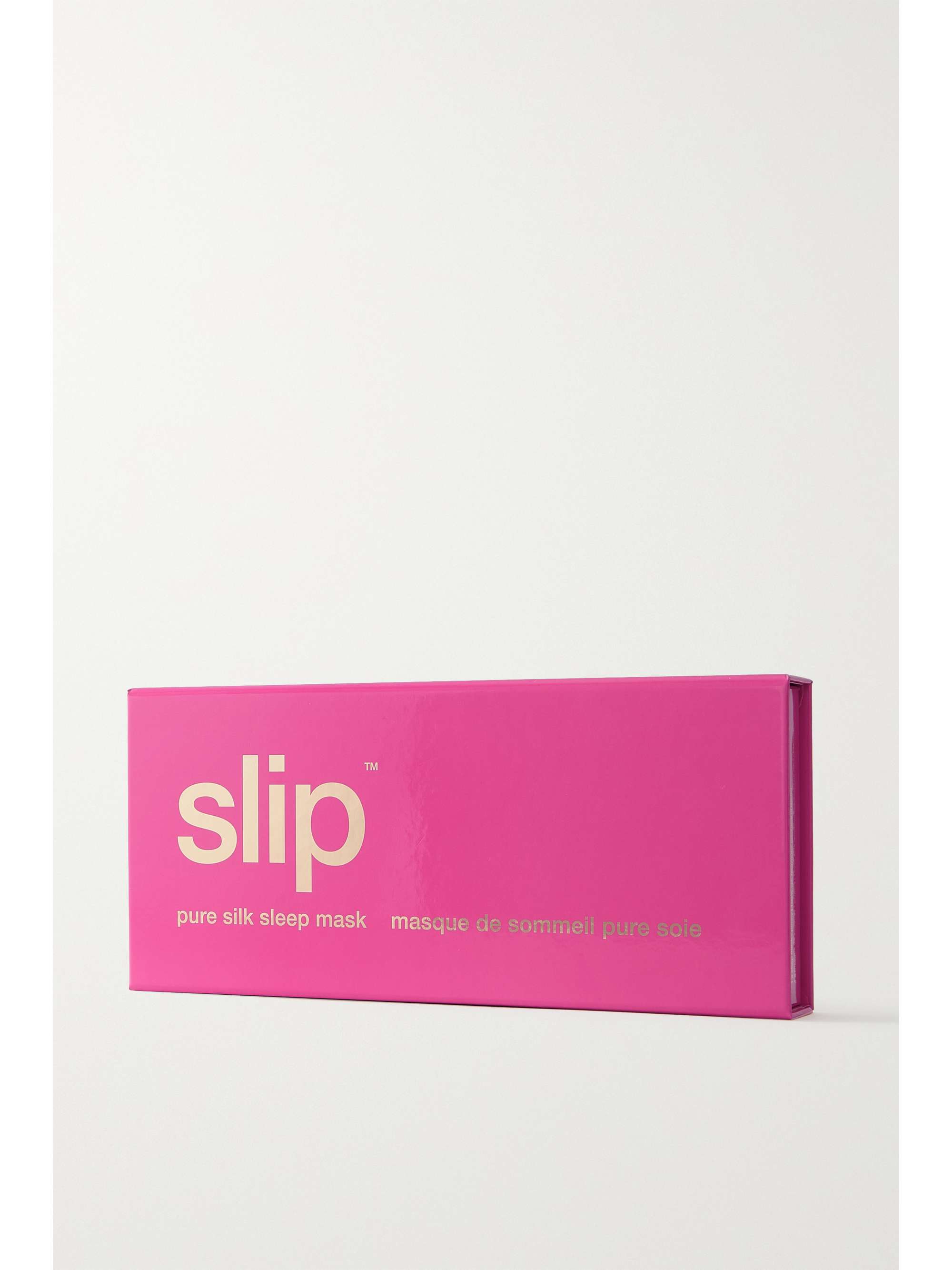 SLIP Embroidered silk eye mask