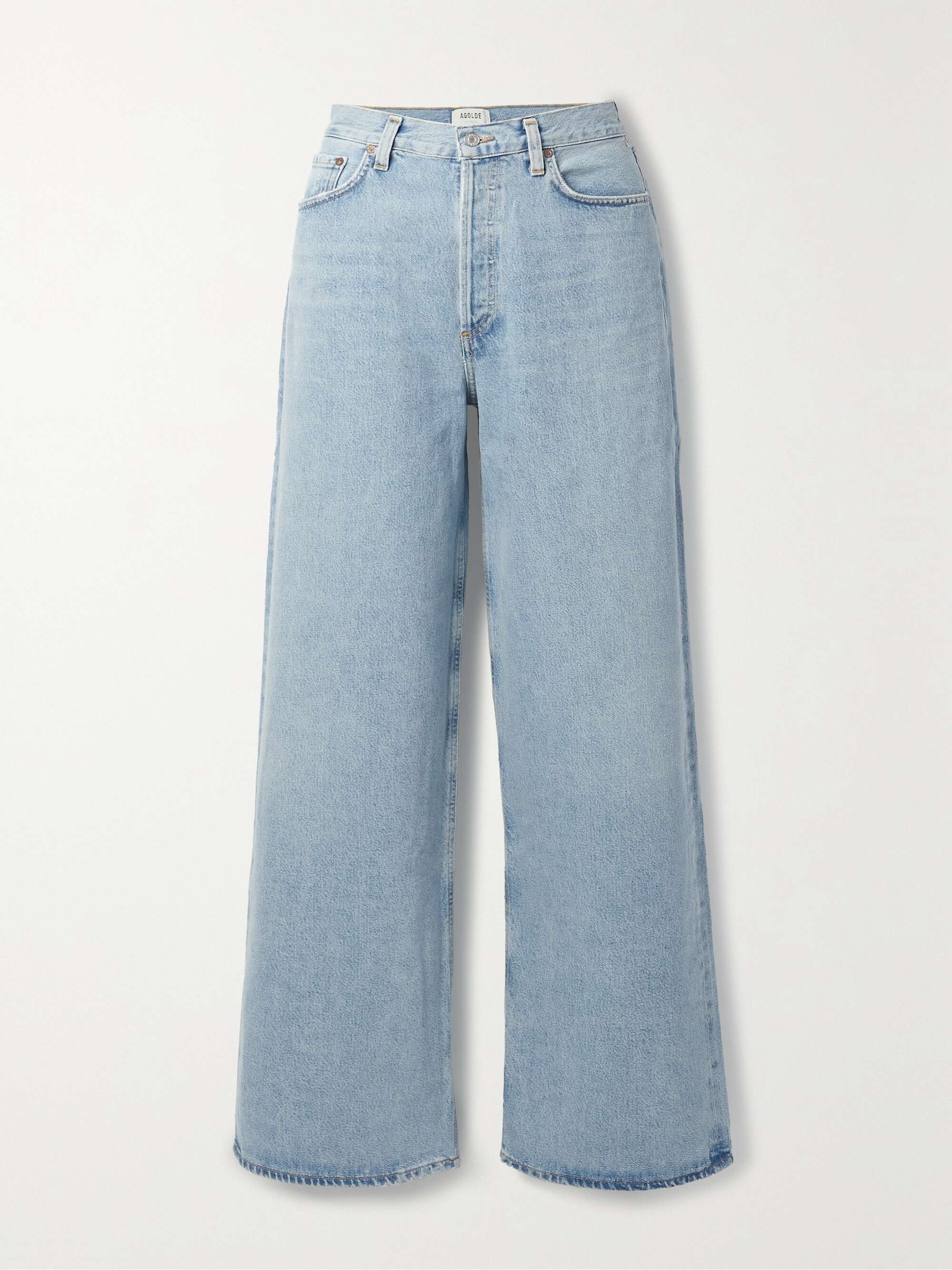 AGOLDE Baggy Low Slung organic jeans | NET-A-PORTER