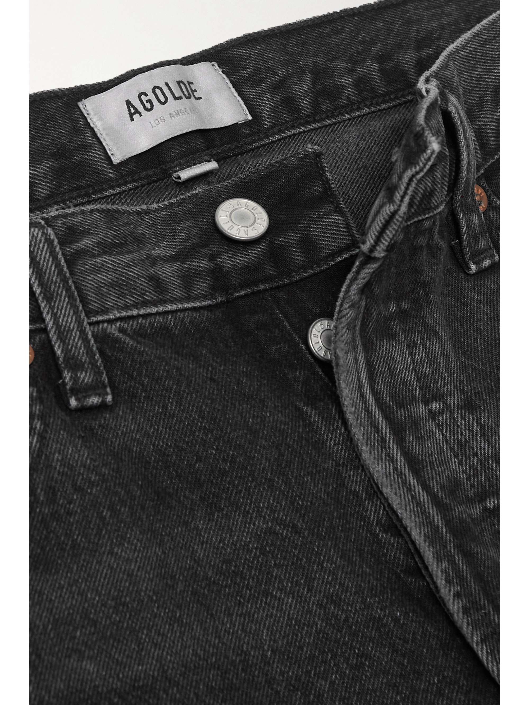 AGOLDE Wyman low-rise organic straight-leg jeans