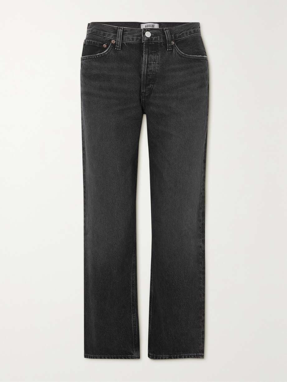 net-a-porter.com | Wyman low-rise organic straight-leg jeans