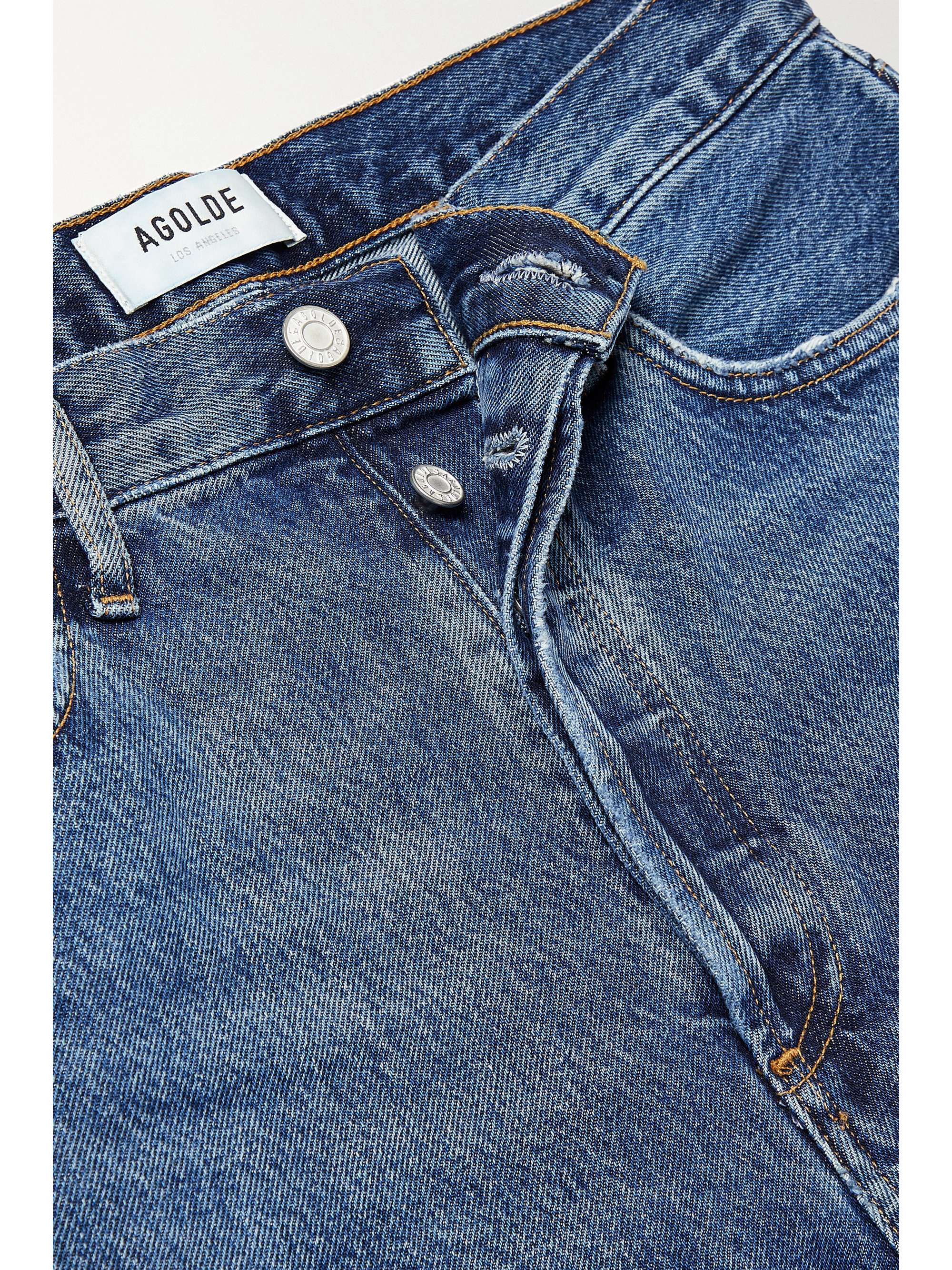 AGOLDE '90s Pinch Waist high-rise straight-leg organic jeans