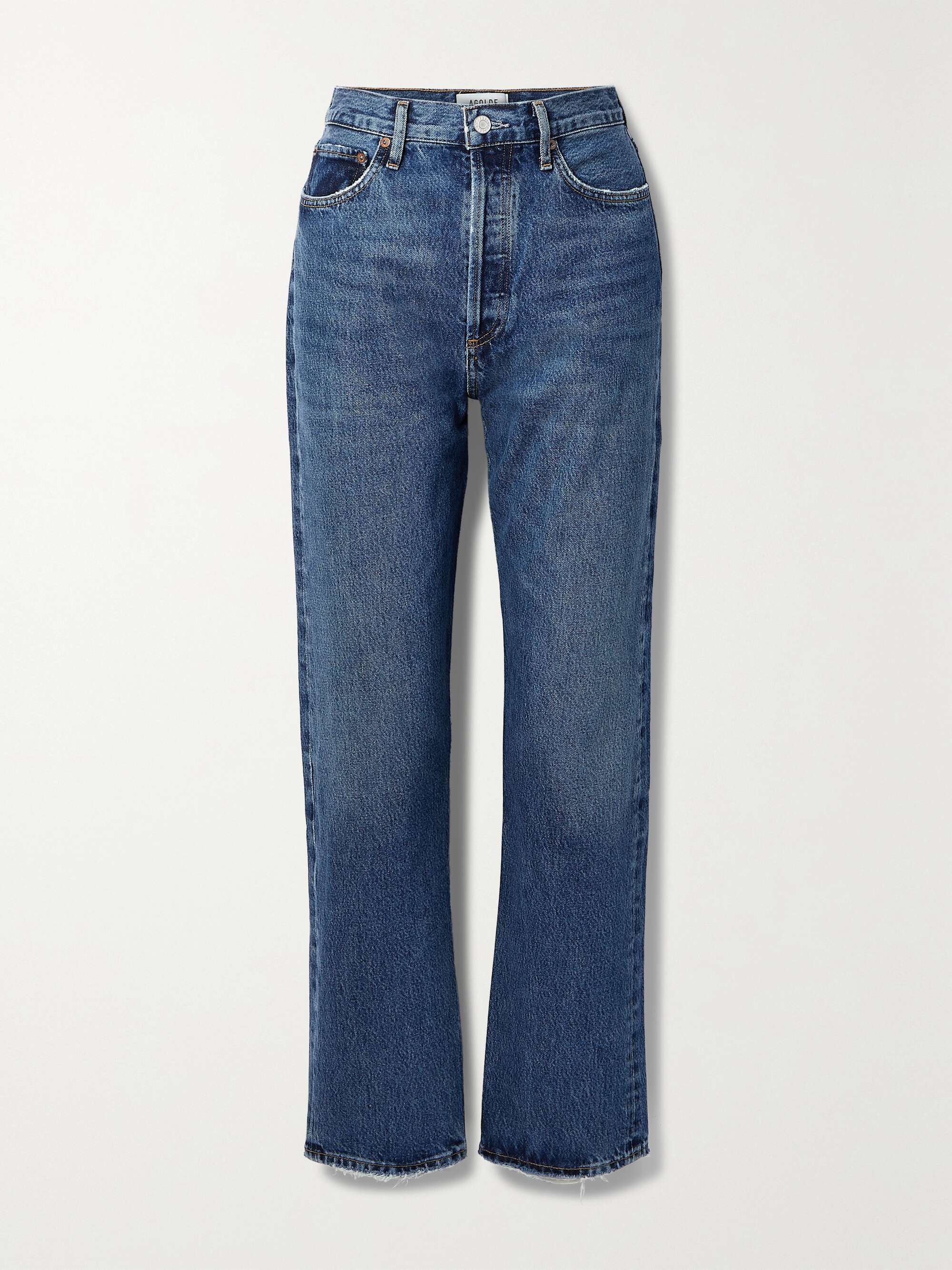 AGOLDE | + NET SUSTAIN '90s Pinch Waist high-rise straight-leg organic jeans