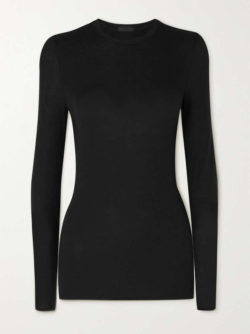 ATM Anthony Thomas Melillo Ribbed Stretch-tencel Modal Jersey T-shirt - x large