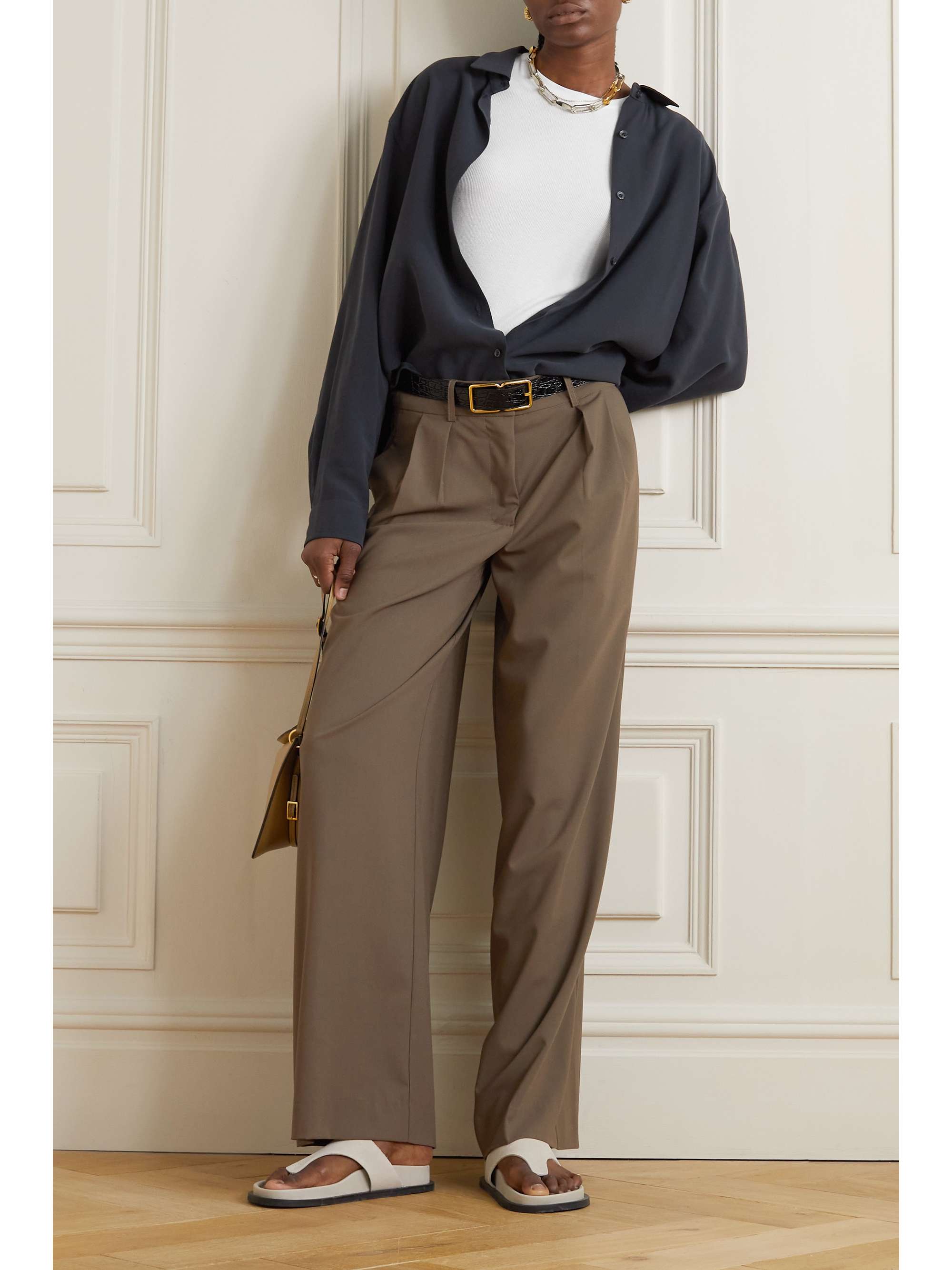 ATM ANTHONY THOMAS MELILLO Ribbed stretch-TENCEL Modal jersey T-shirt