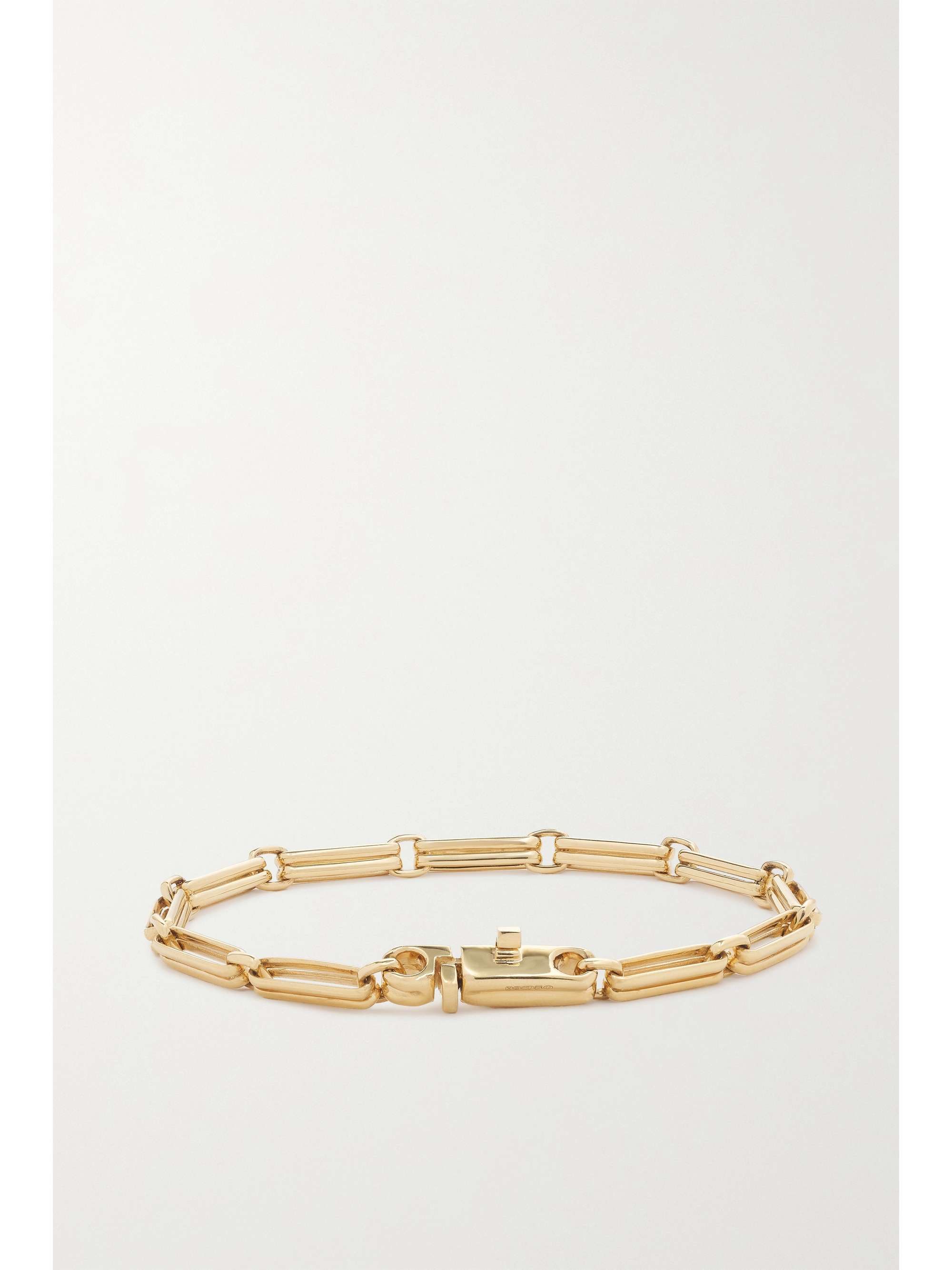 FERNANDO JORGE Doubled Stretched Links Small Armband aus 18 Karat Gold