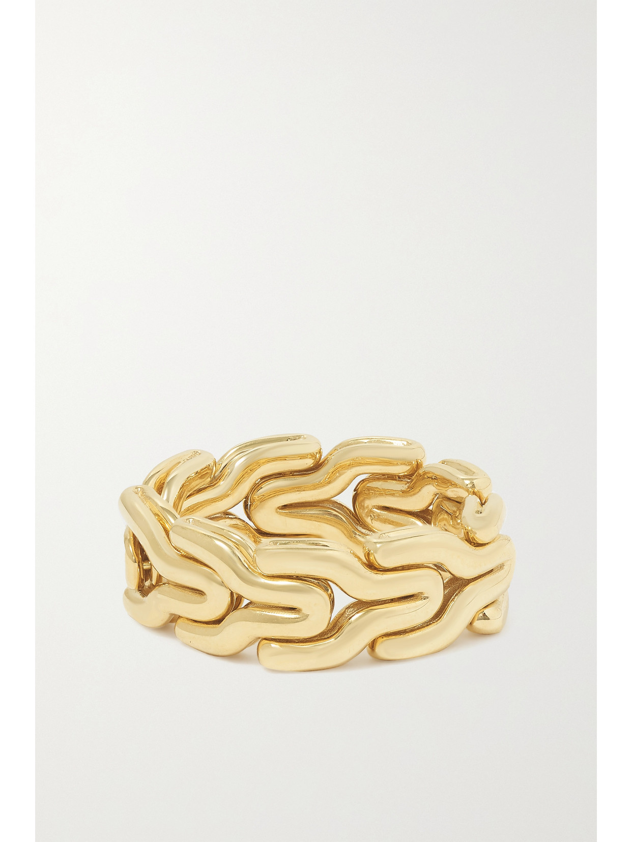 Shop Fernando Jorge Sync 18-karat Gold Ring