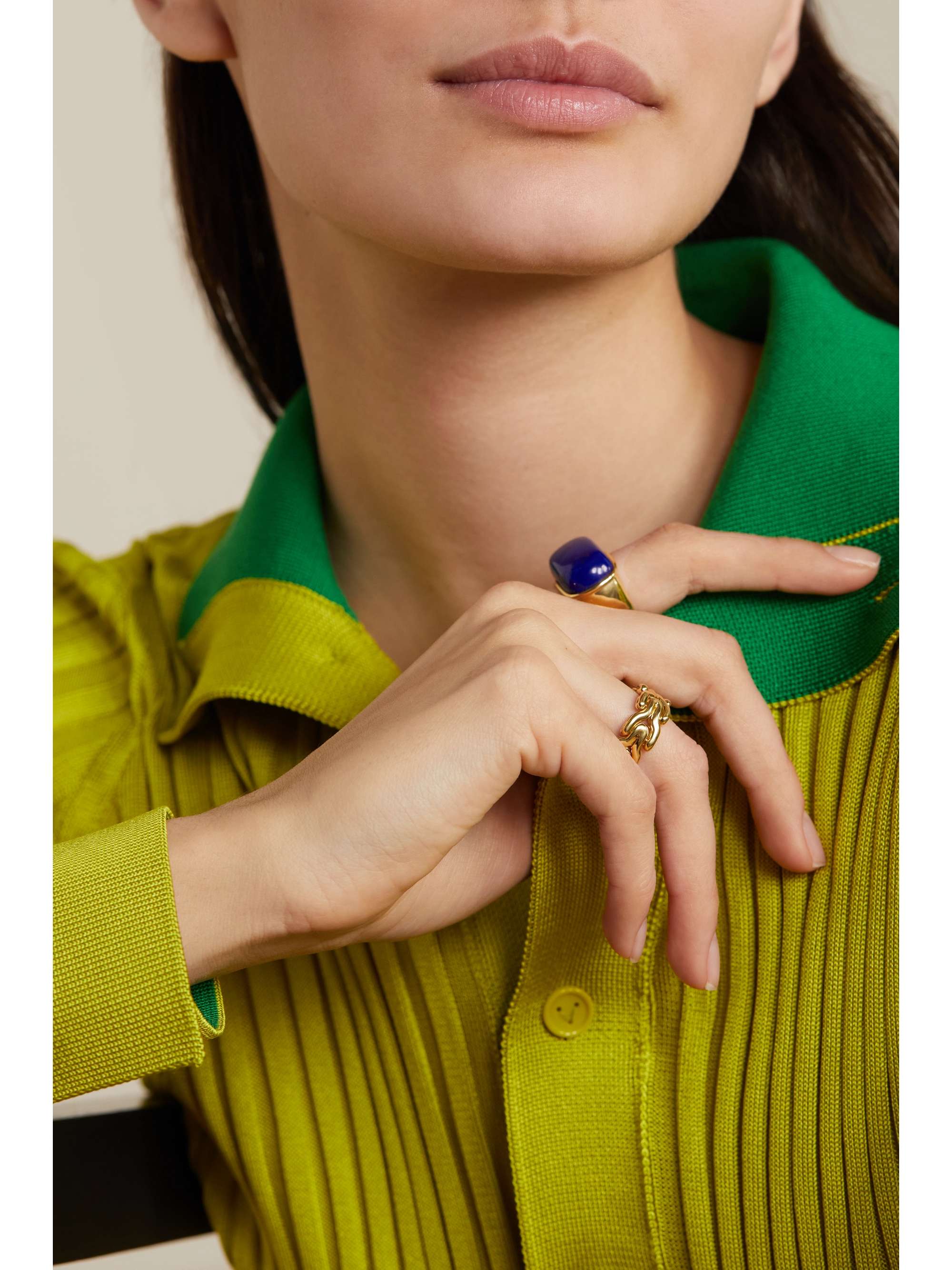 FERNANDO JORGE Sync 18-karat gold ring