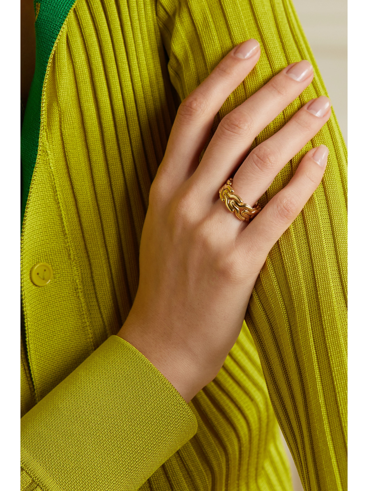 Fernando Jorge Sync Ring In Yellow Gold In Gold