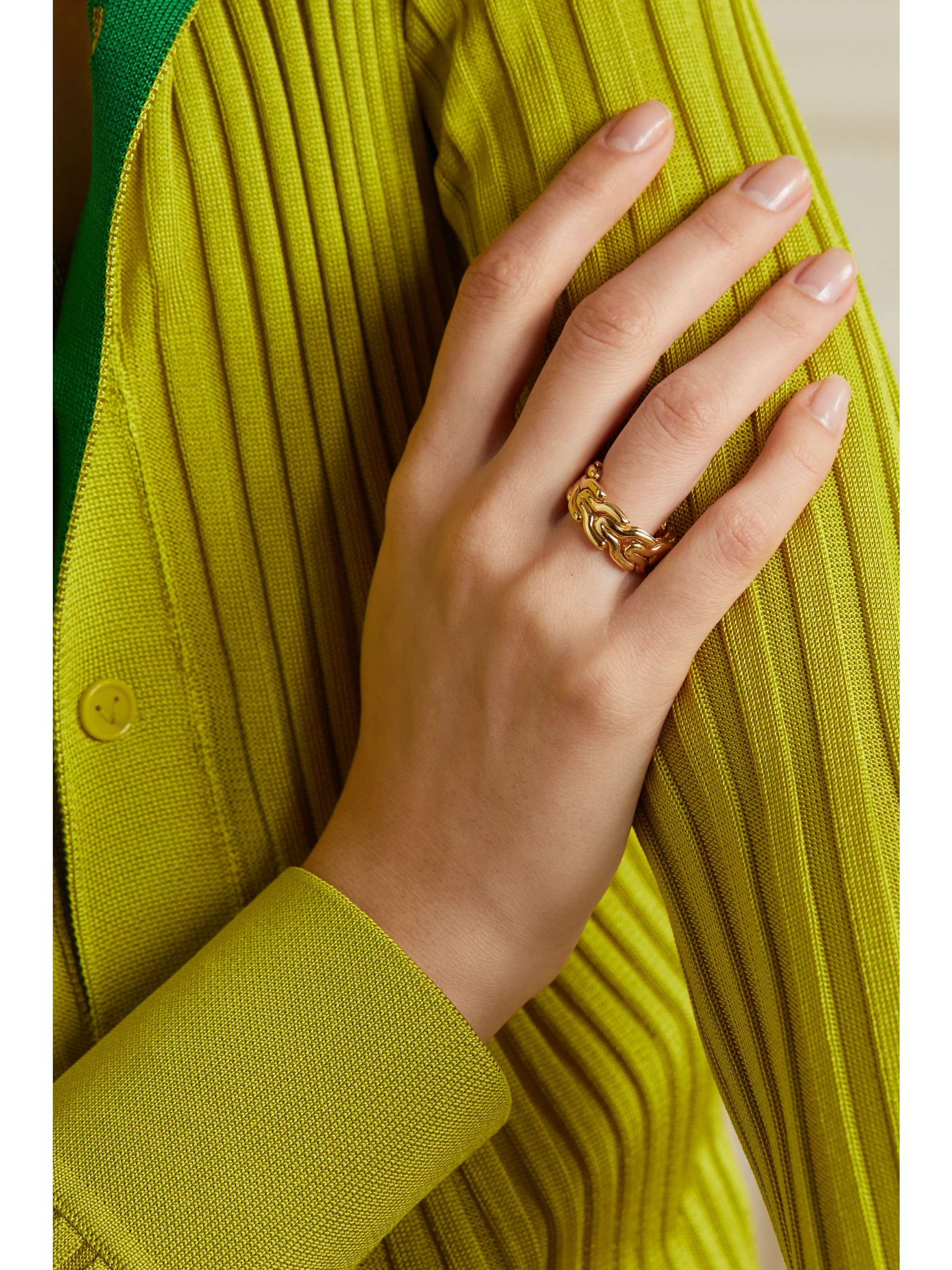 FERNANDO JORGE Sync 18-karat gold ring