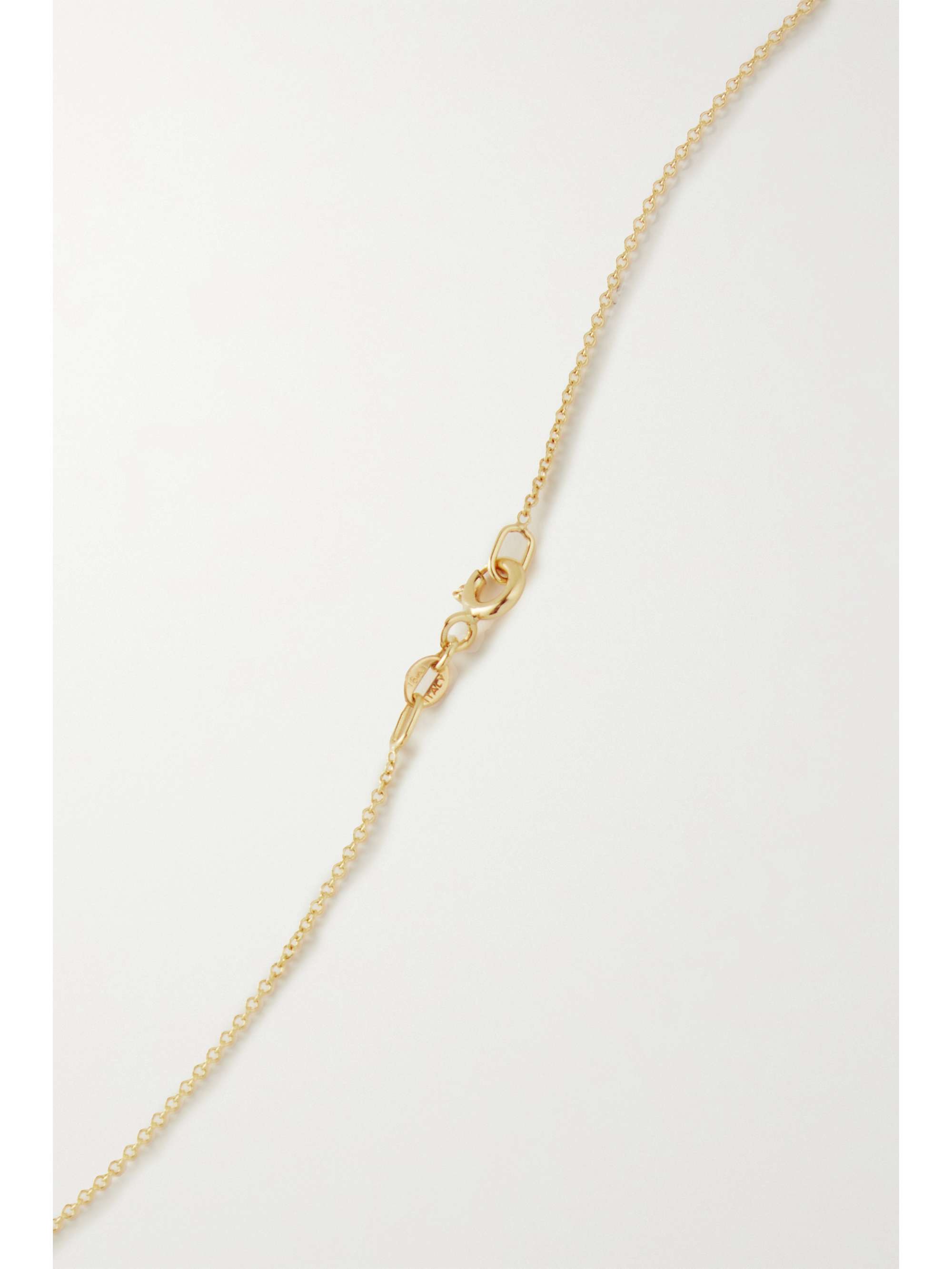JIA JIA 18K 黄金西瓜碧玺项链