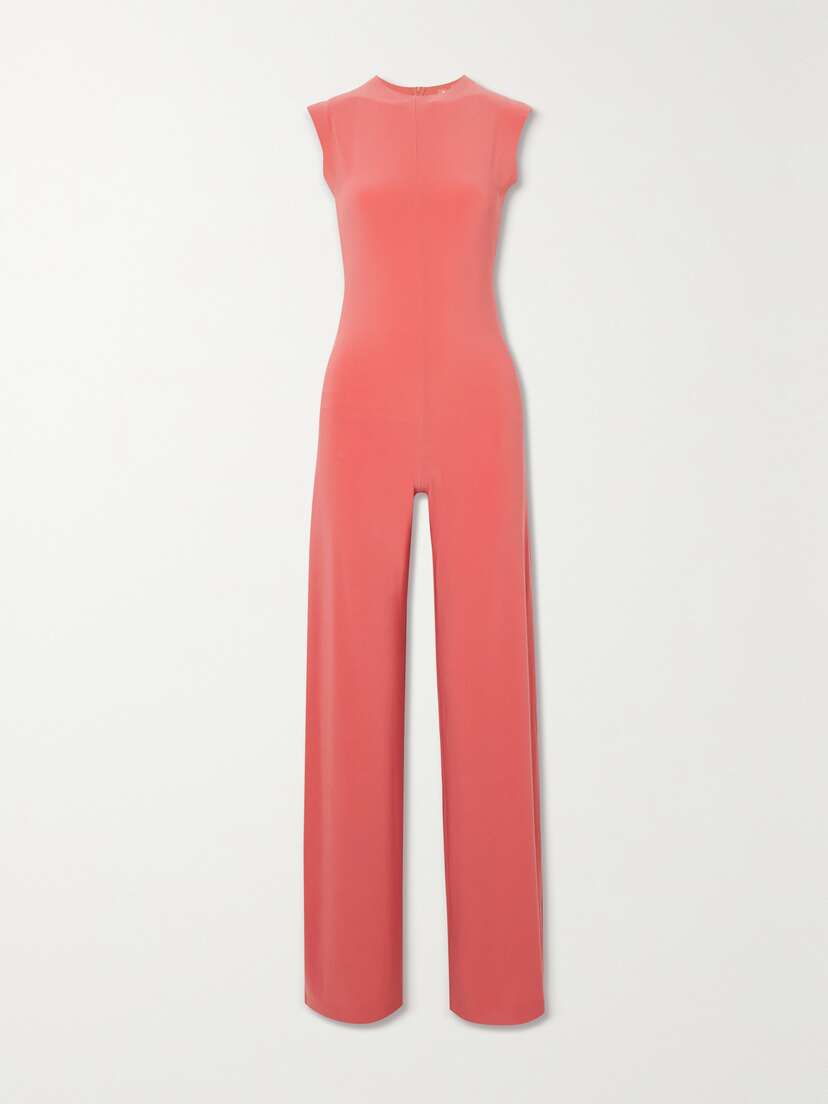 Norma Kamali Stretch-jersey Jumpsuit - x large