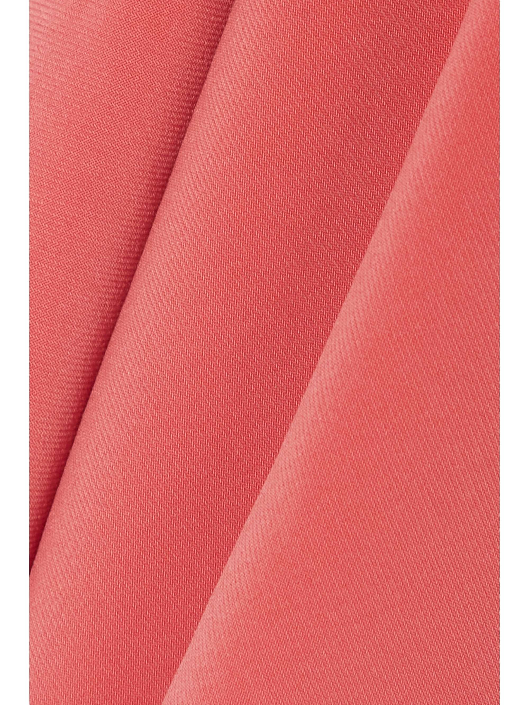 NORMA KAMALI Belted stretch-jersey halterneck jumpsuit