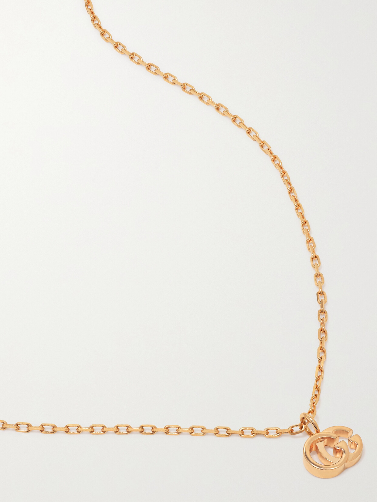 Gucci - Gg Running 18-karat Rose Gold Necklace - One size