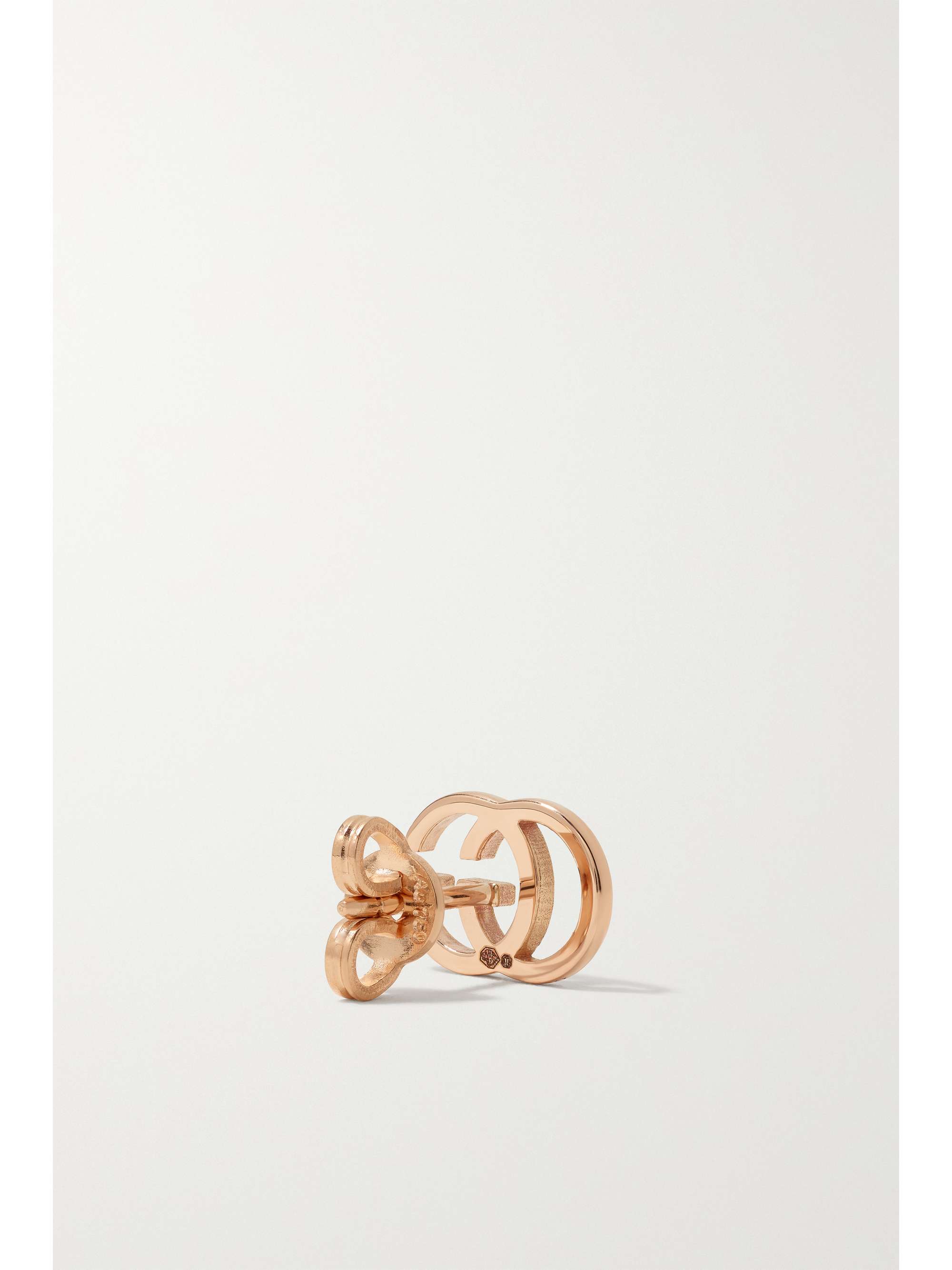 GUCCI Gucci 18-karat rose gold earrings