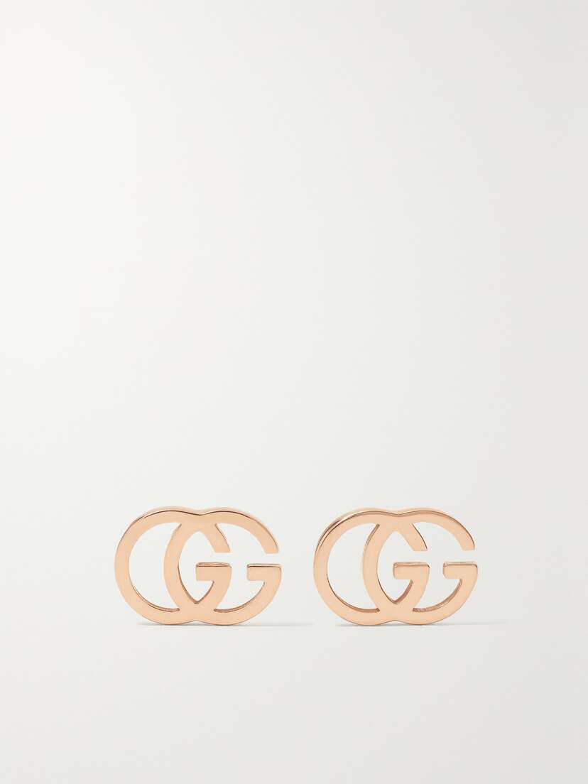Gucci 18-karat Rose Gold Earrings