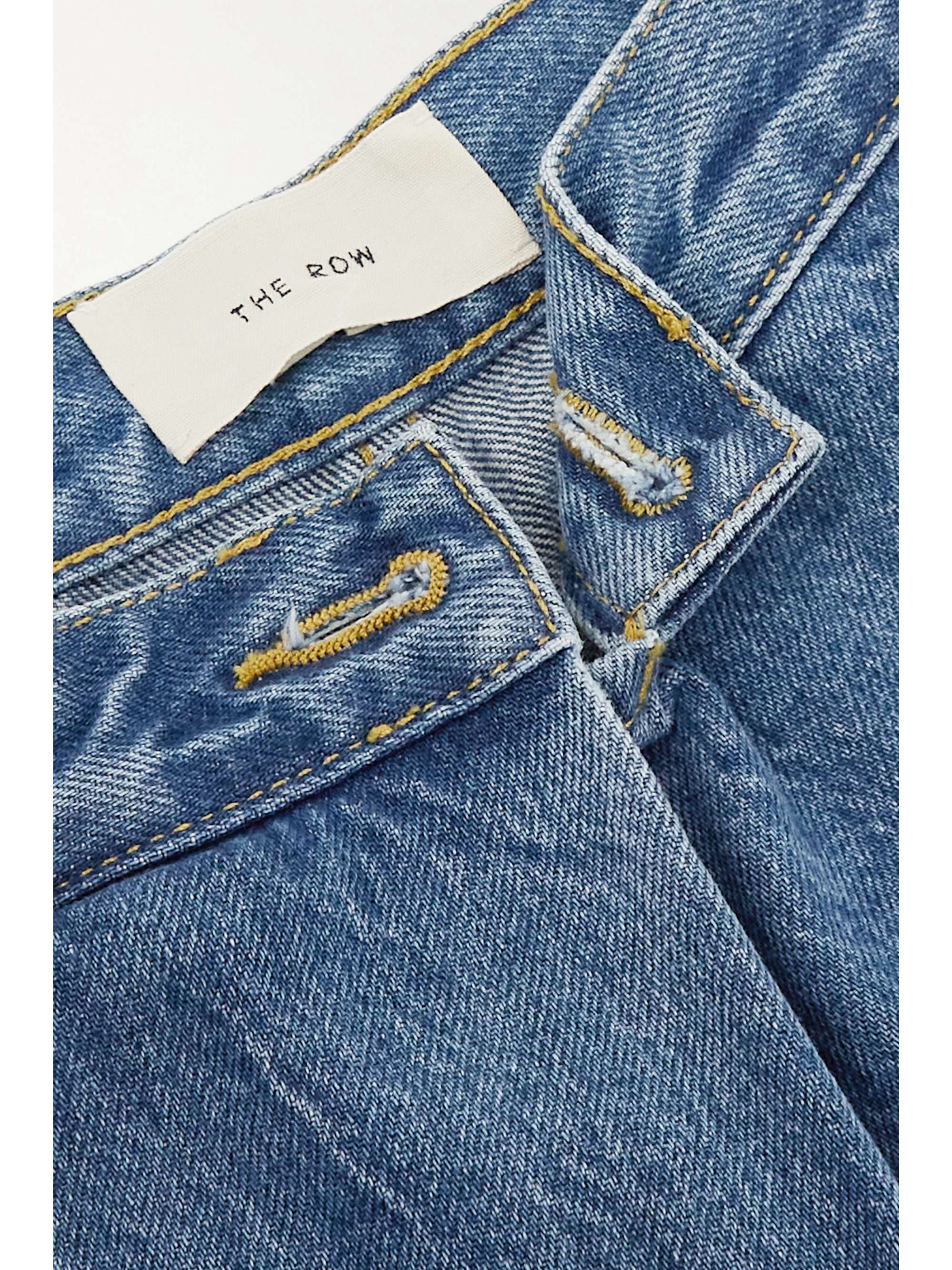 high-rise wide-leg jeans 