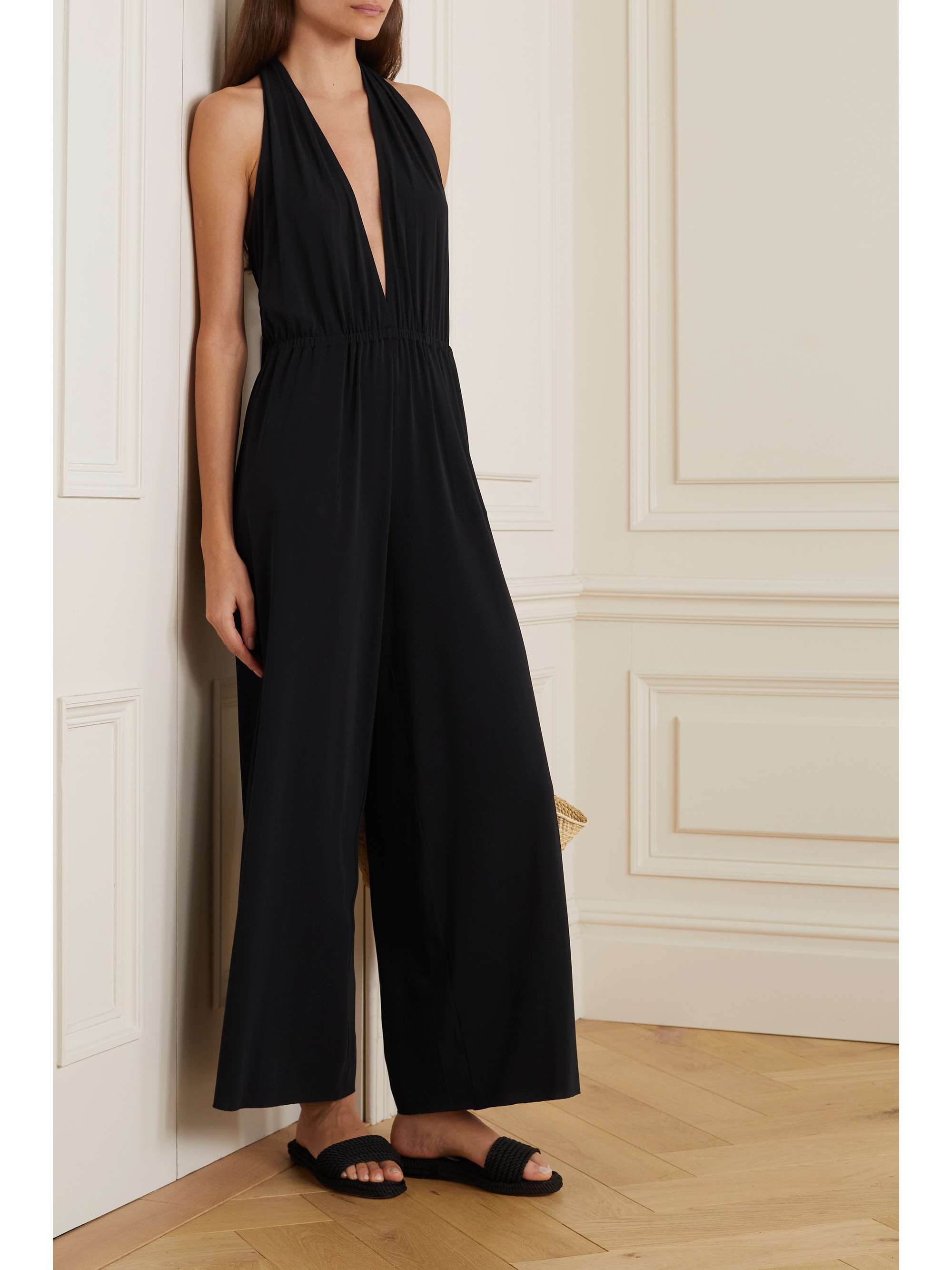 ERES Les Essentiels Abby stretch-jersey halterneck jumpsuit | NET-A-PORTER