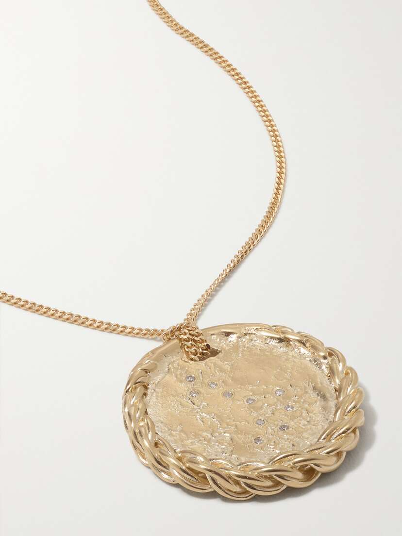 Pascale Monvoisin Noa 9-karat Diamond Necklace