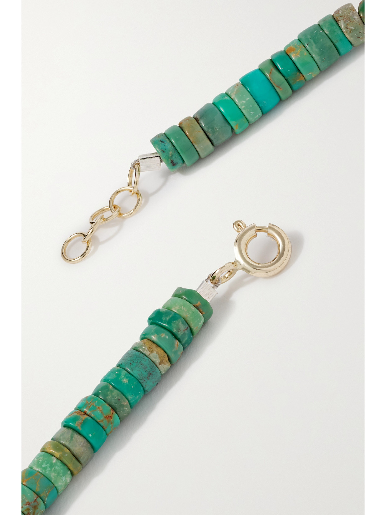 Shop Pascale Monvoisin Taylor N°1 9-karat Gold, Turquoise And Diamond Necklace