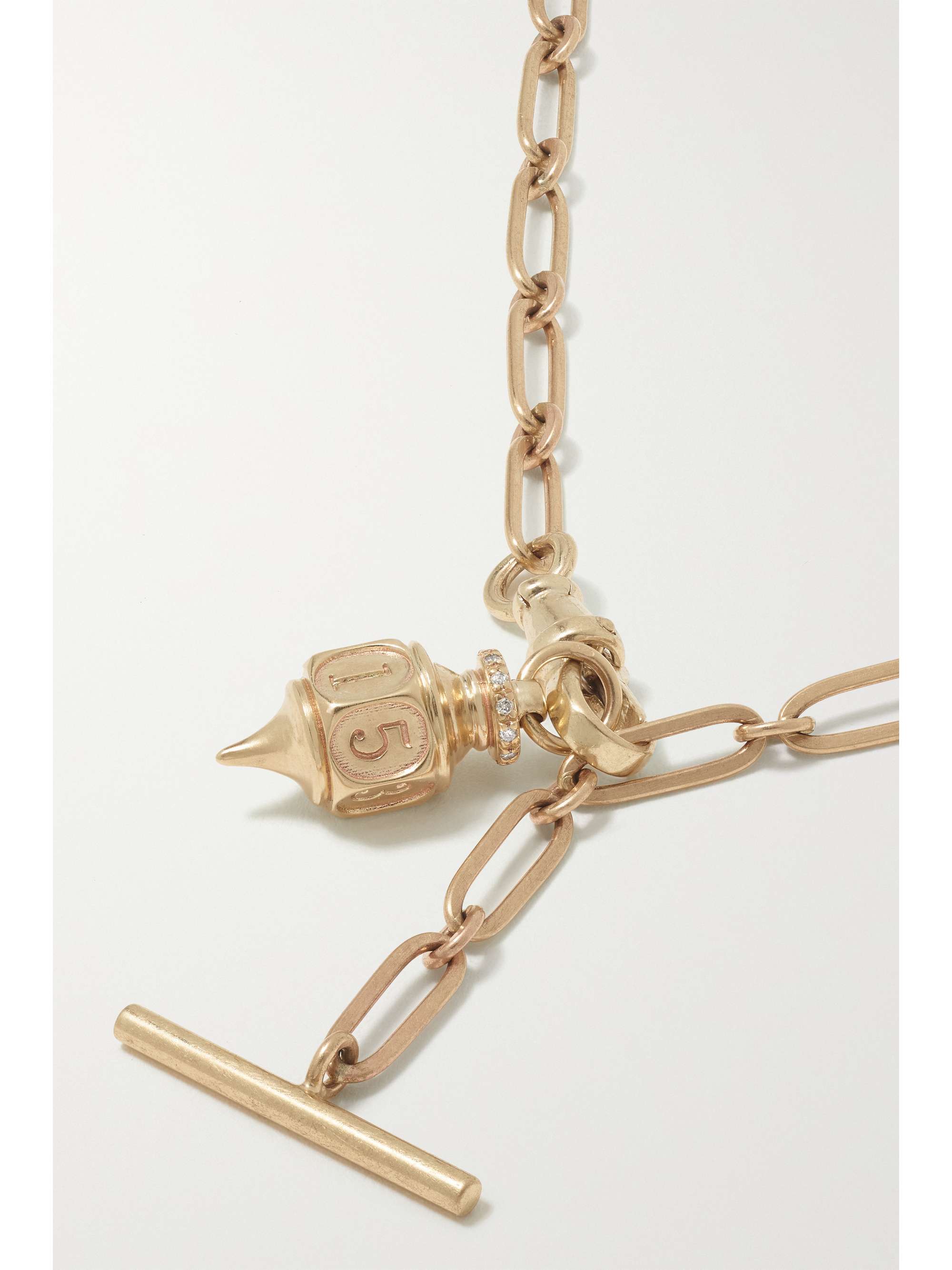 PASCALE MONVOISIN Debbie N°2 9-karat gold diamond necklace