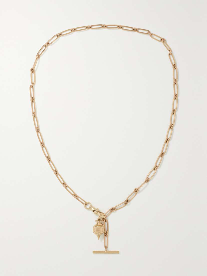 Pascale Monvoisin Debbie N°2 9-karat Gold Diamond Necklace