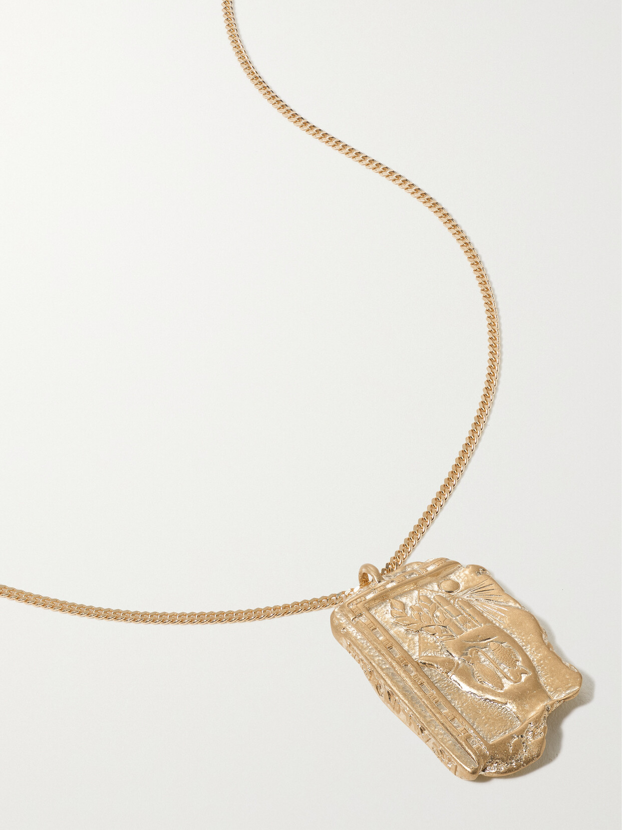 PASCALE MONVOISIN FRIDA COLLIER 9-KARAT GOLD NECKLACE