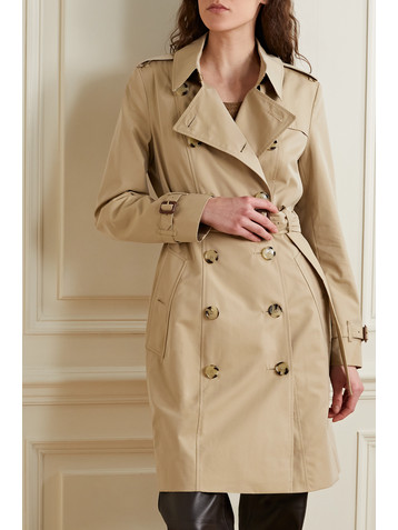 Burberry The Chelsea cotton-gabardine trench coat