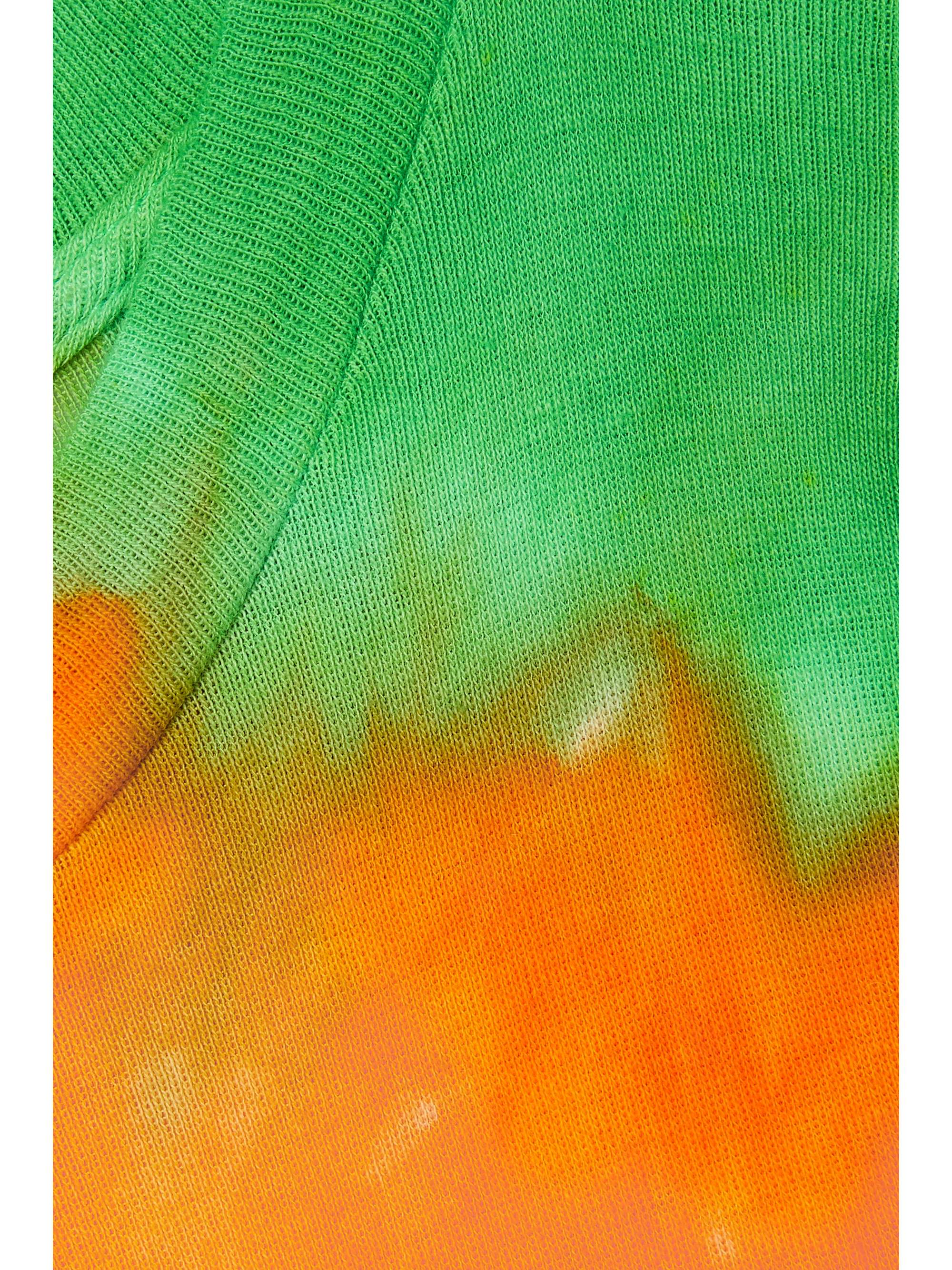 THE ELDER STATESMAN Tri Void tie-dyed cotton and cashmere-blend jersey T-shirt