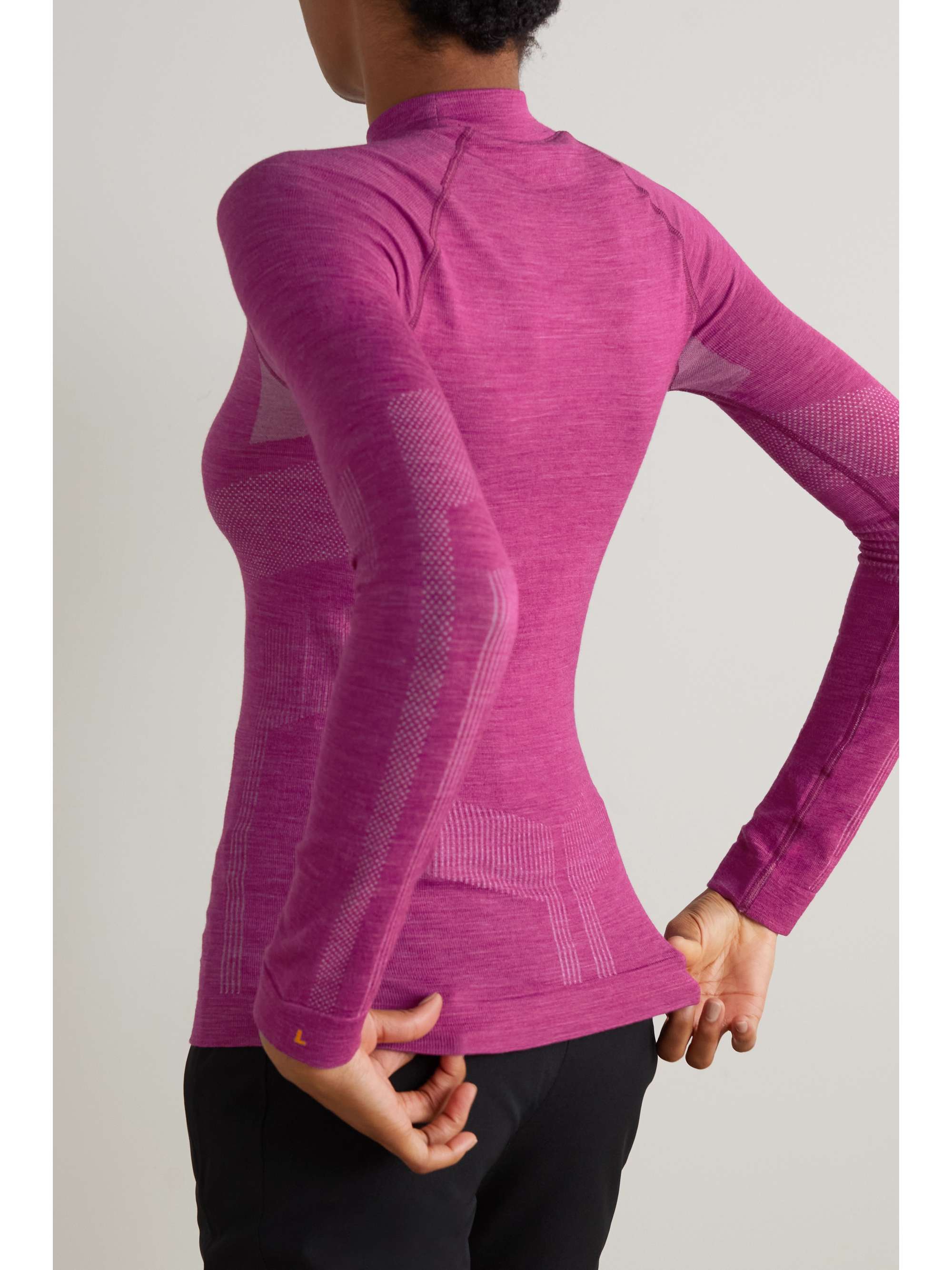 FALKE ERGONOMIC SPORT SYSTEM Oberteil aus einer Stretch-Wollmischung