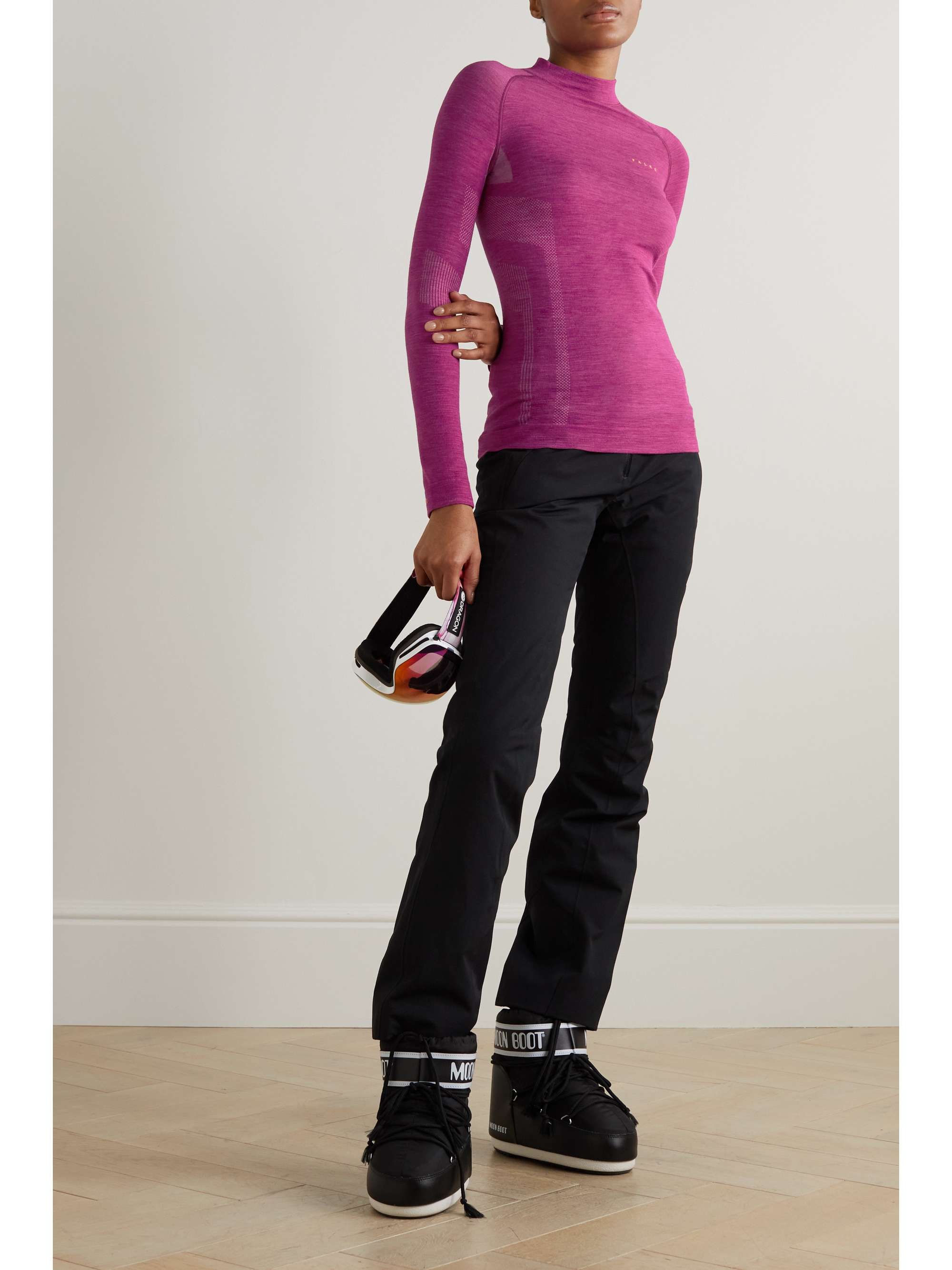 FALKE ERGONOMIC SPORT SYSTEM Oberteil aus einer Stretch-Wollmischung