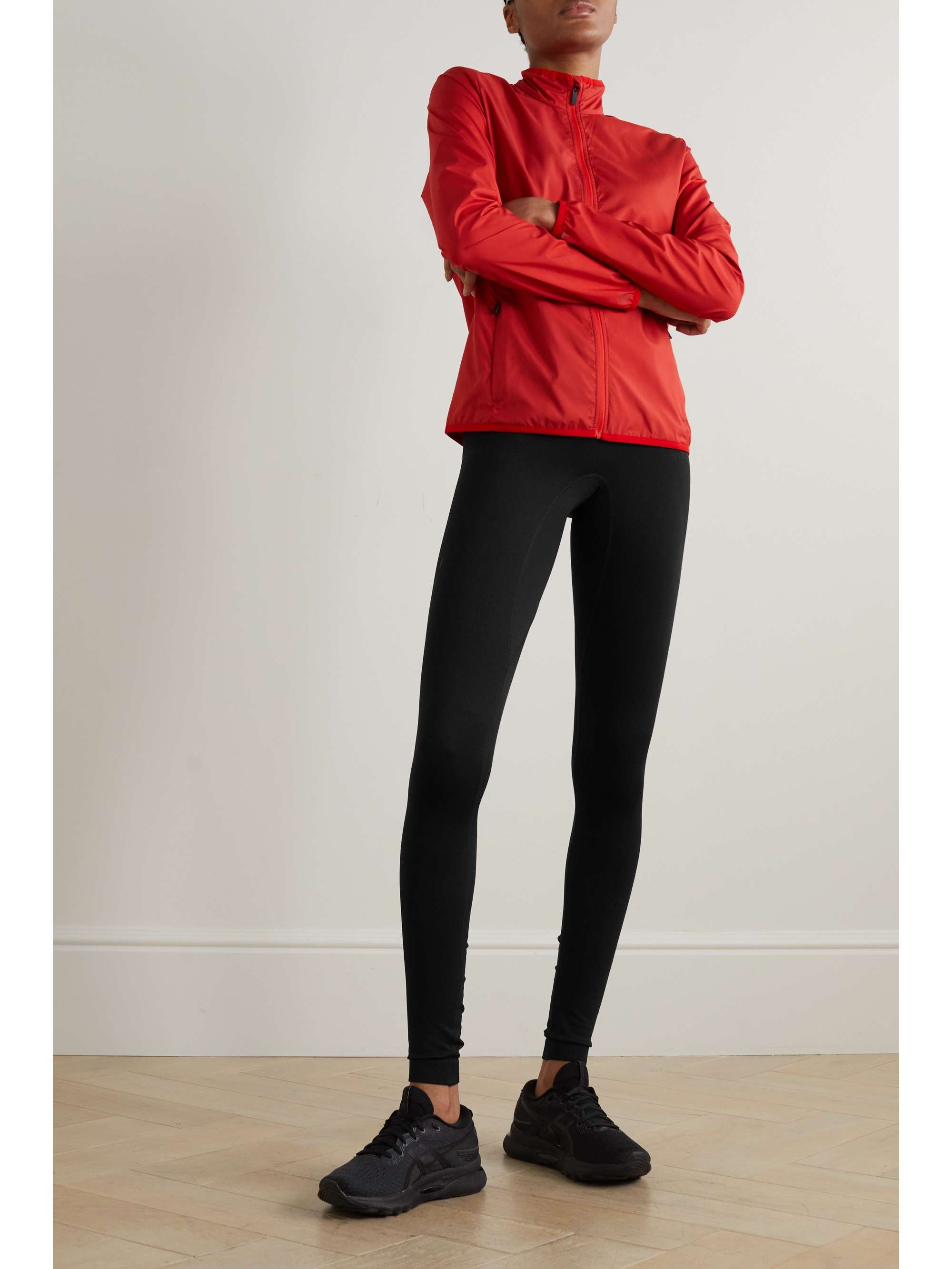 FALKE ERGONOMIC SPORT SYSTEM Stretch-jersey leggings