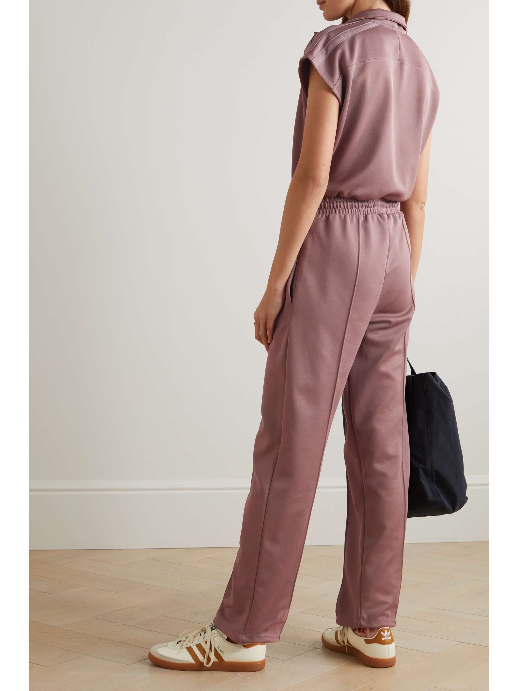 ADIDAS ORIGINALS Adicolor Contempo recycled-jersey jumpsuit