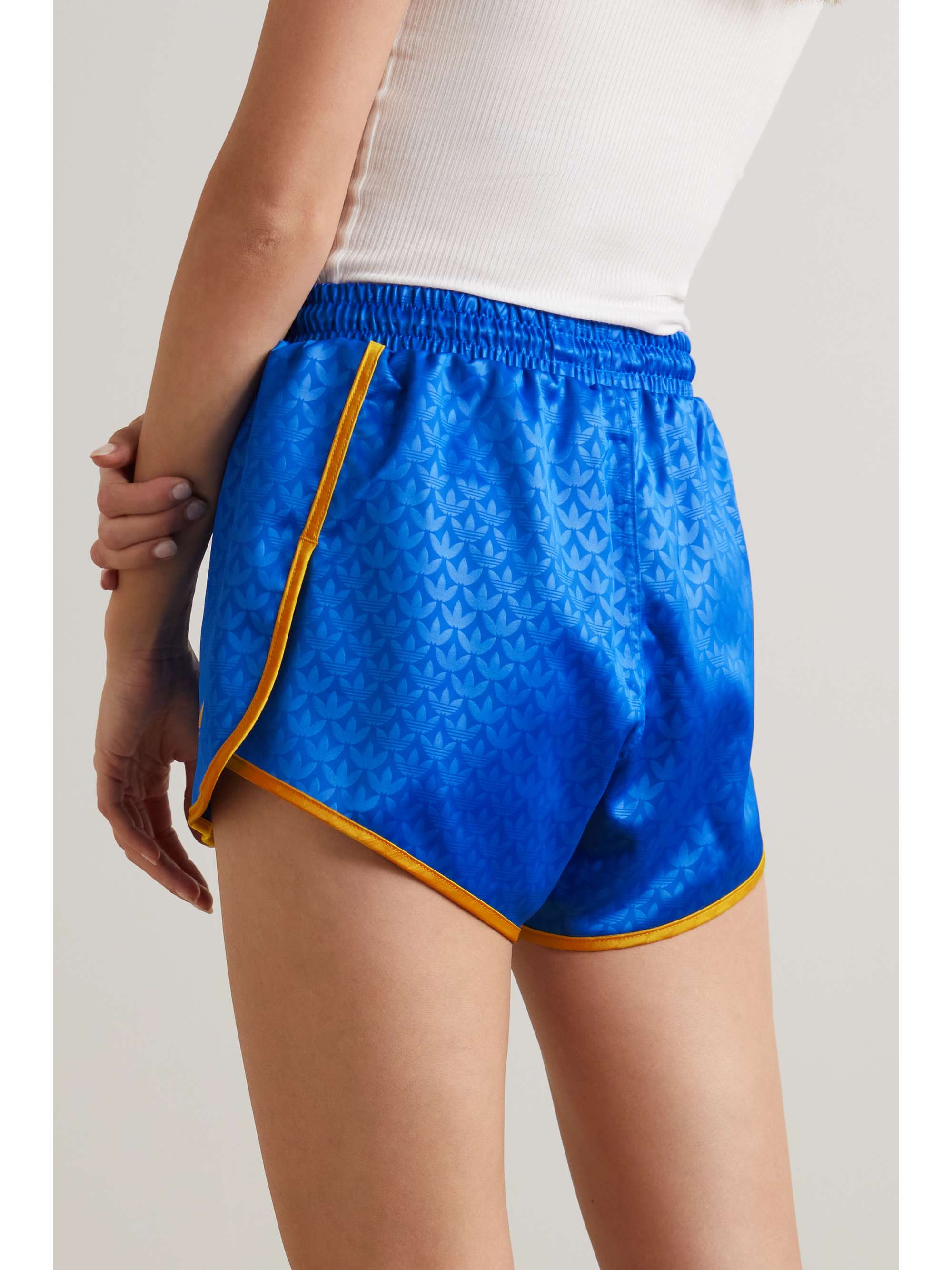 ADIDAS ORIGINALS Adicolor Heritage Now recycled shell-jacquard shorts
