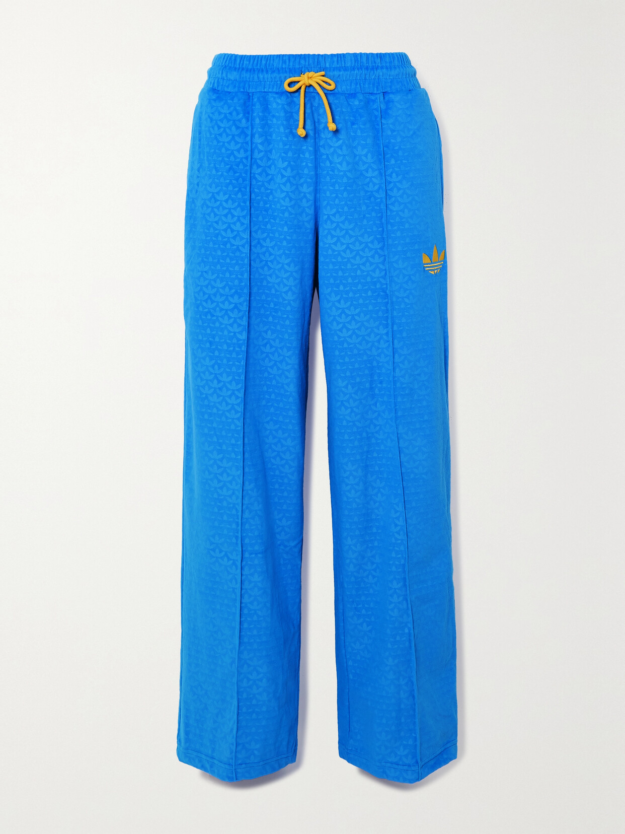 er mere end efterskrift forælder Adidas Originals Adicolor Heritage Now Velour Trackpants In Blue/gold |  ModeSens