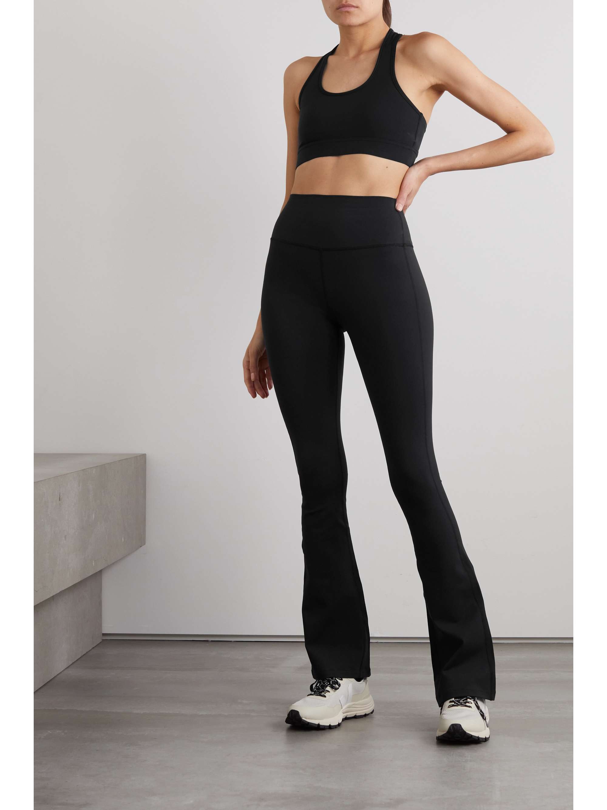 Black Raquel high-waisted stretch 