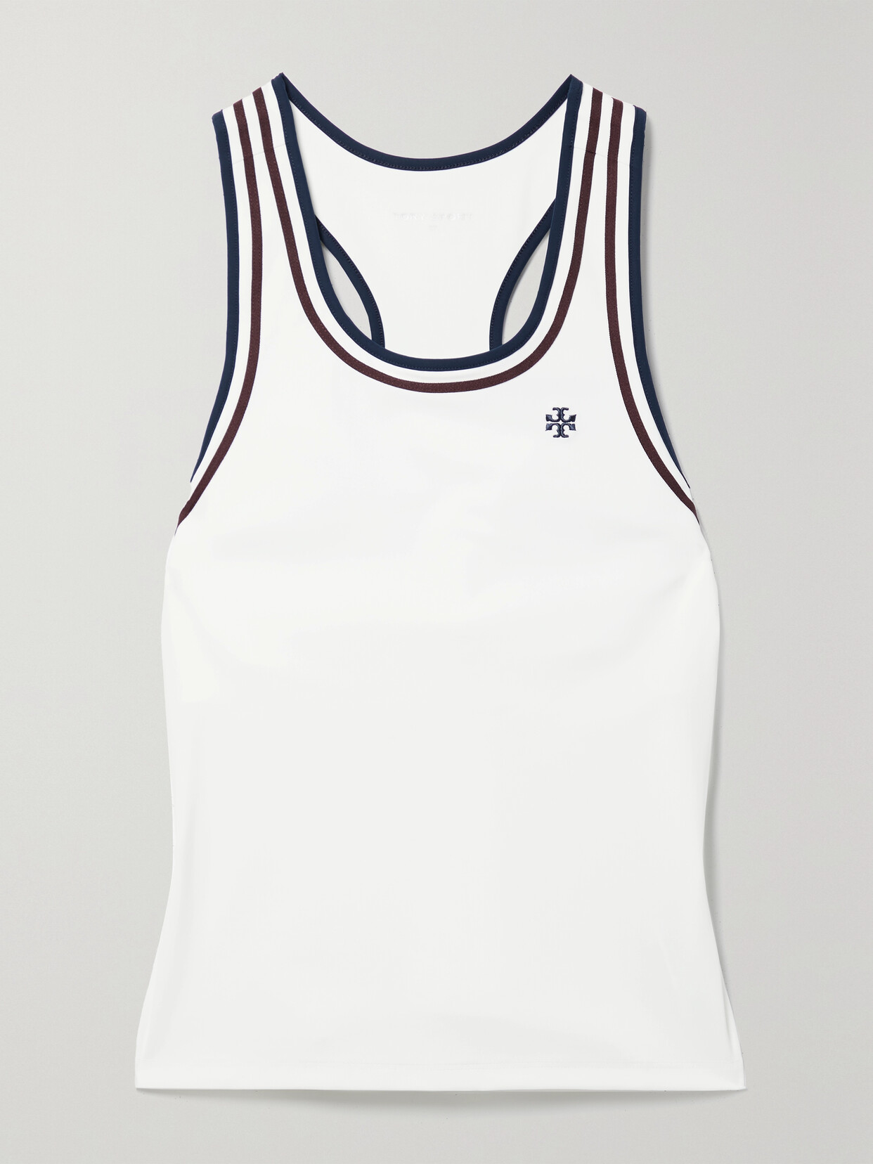 TORY SPORT STRETCH-JERSEY TENNIS TOP