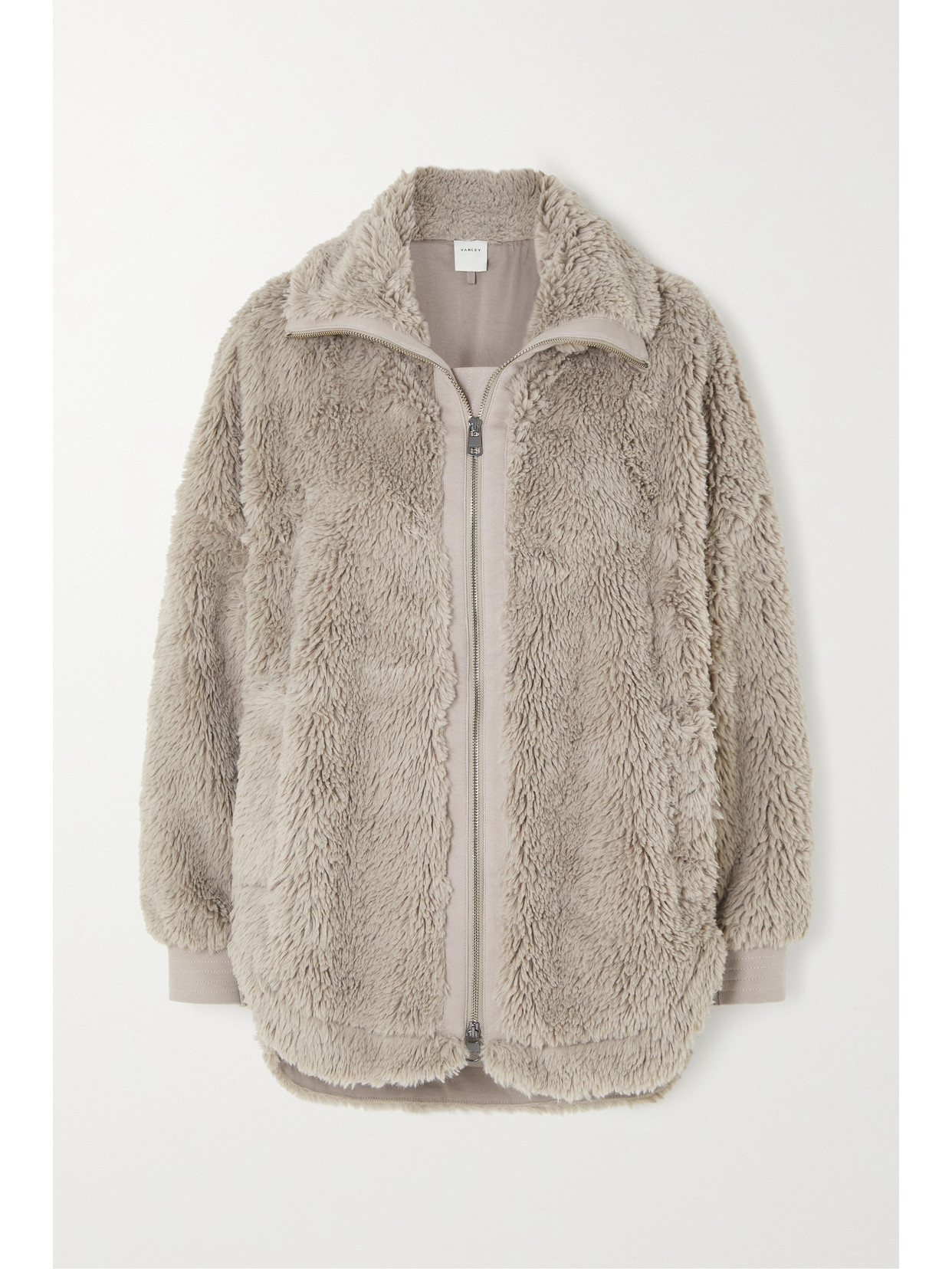 Varley - Norfolk Faux Shearling Jacket - Gray