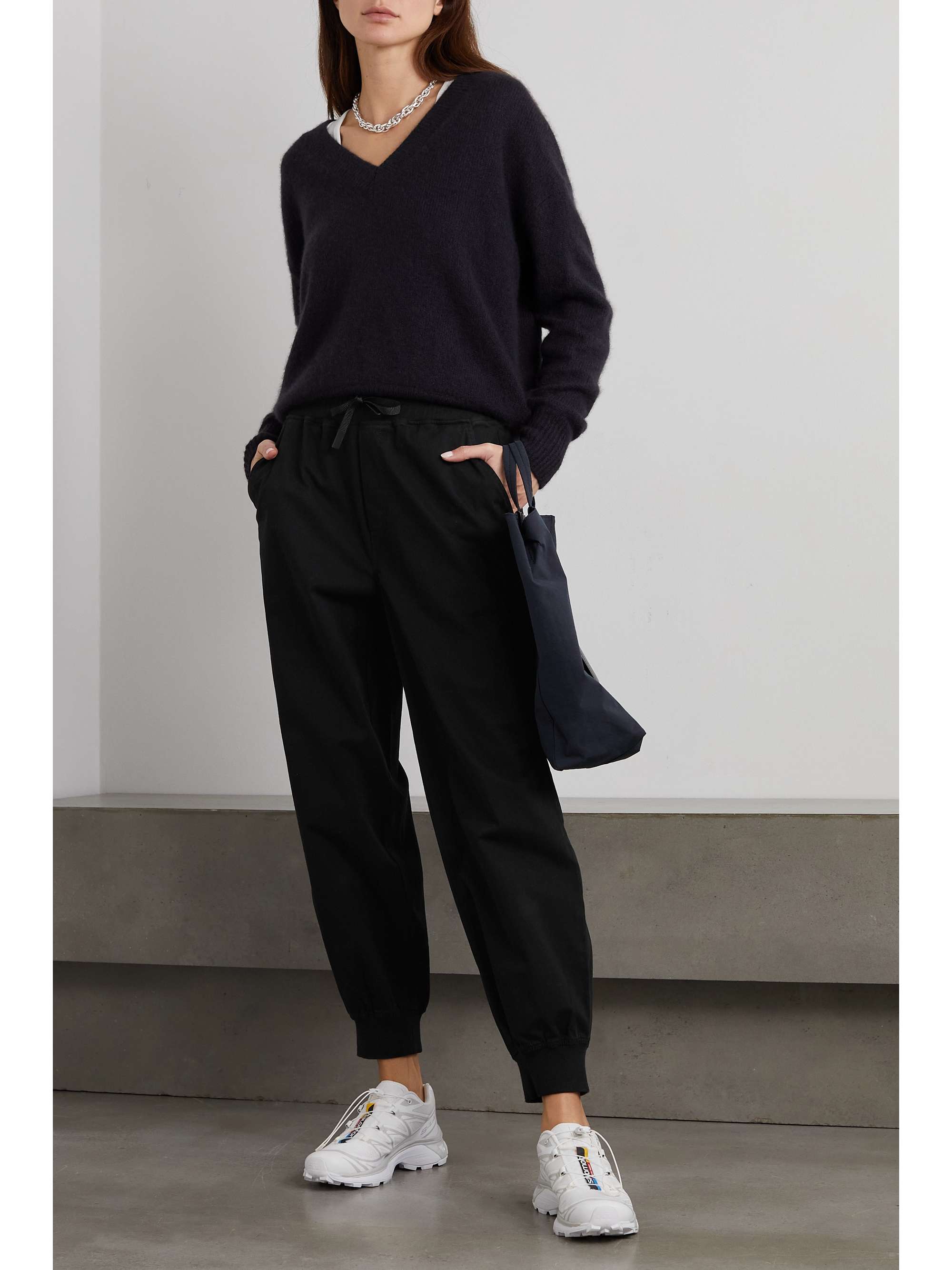 VARLEY Donovan cotton-blend twill track pants
