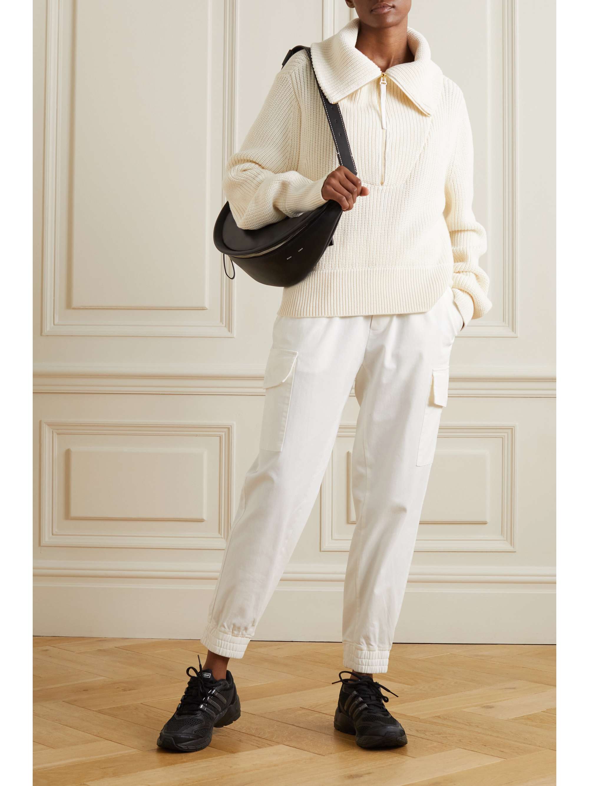VARLEY Mentone ribbed cotton sweater | NET-A-PORTER