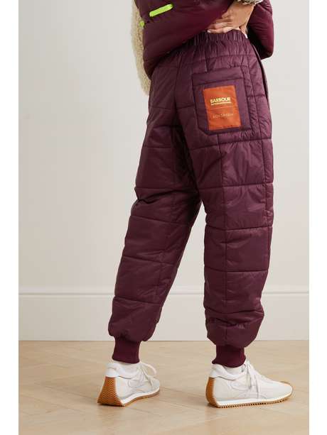barbour international track pants