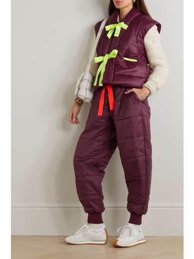 barbour international track pants