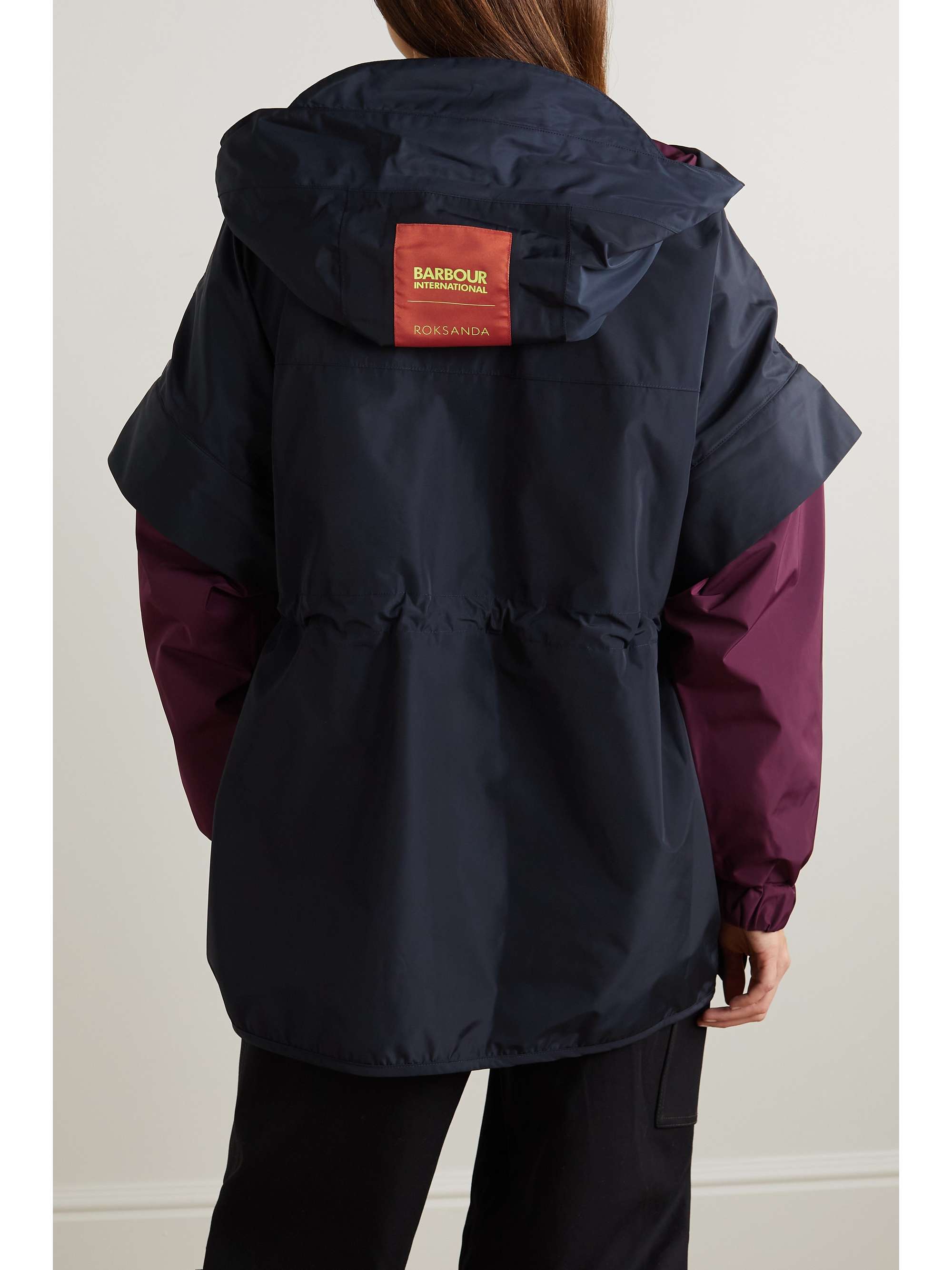 BARBOUR x Roksanda Veenu 连帽软壳面料派克外套