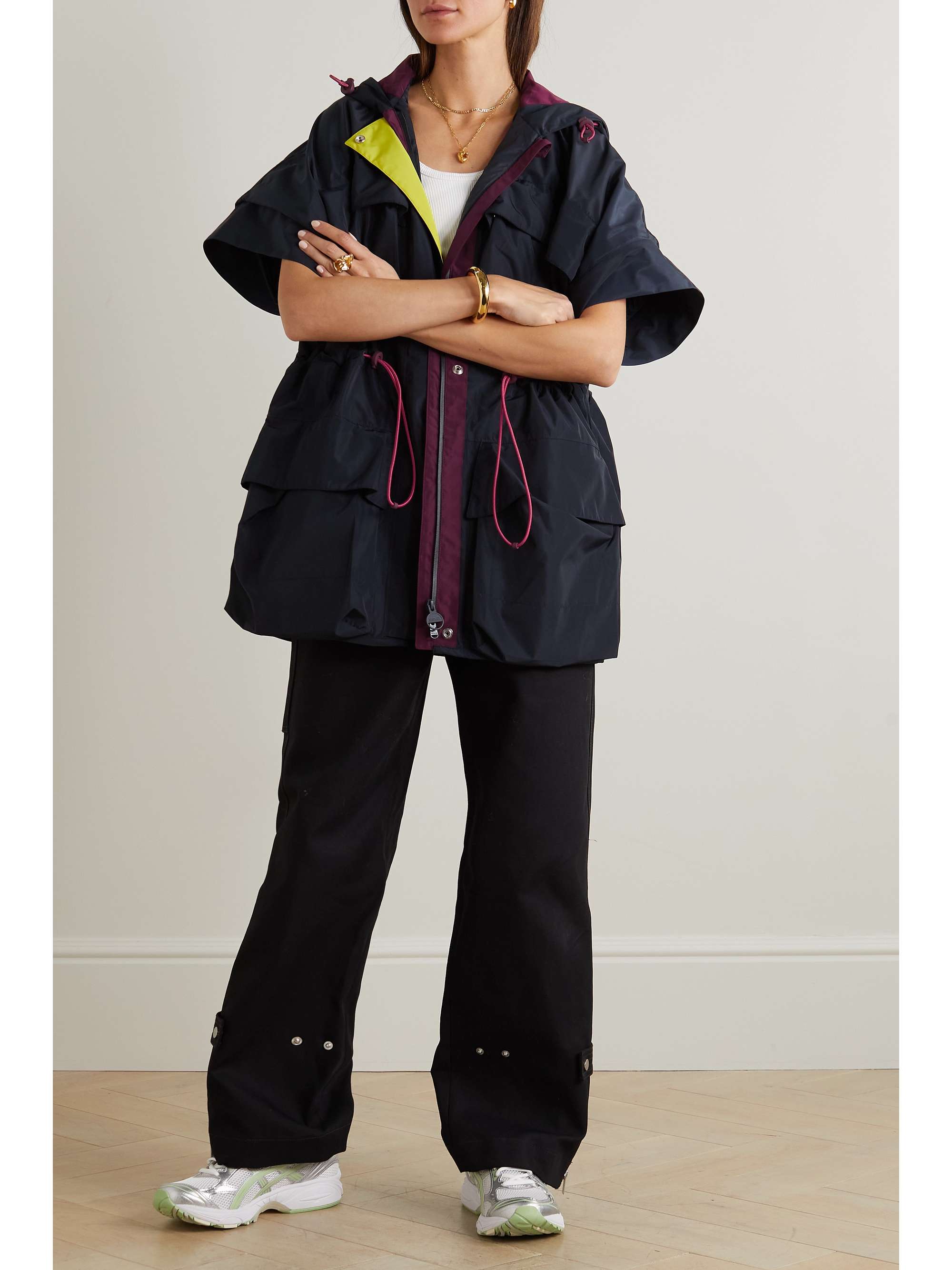 BARBOUR x Roksanda Veenu 连帽软壳面料派克外套