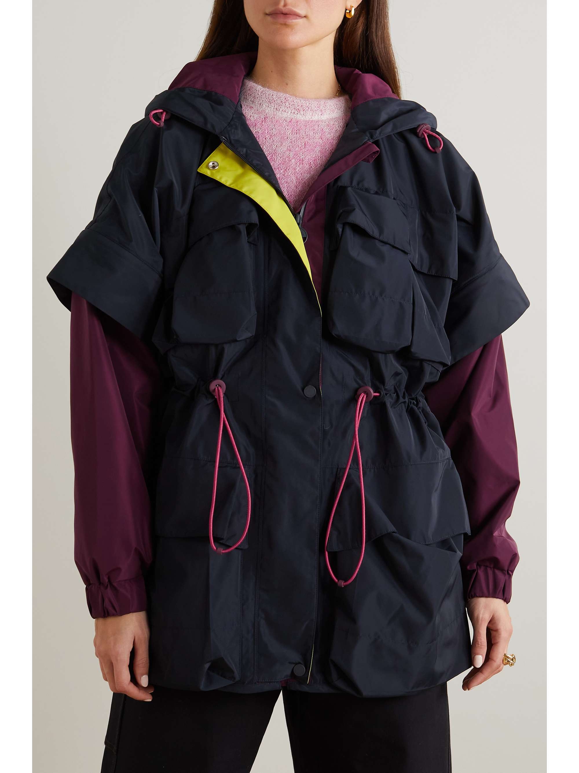 BARBOUR x Roksanda Veenu 连帽软壳面料派克外套
