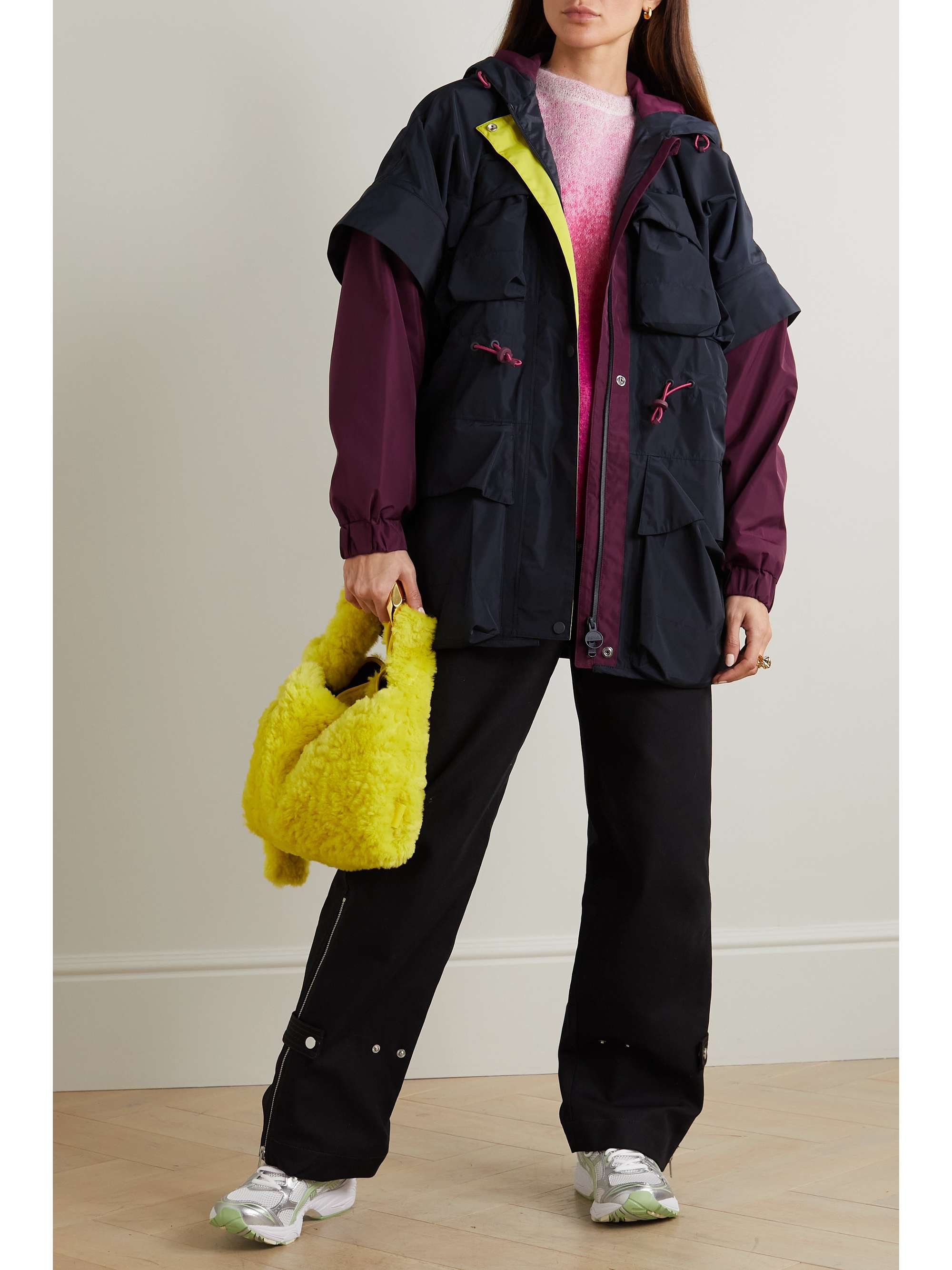 BARBOUR x Roksanda Veenu 连帽软壳面料派克外套