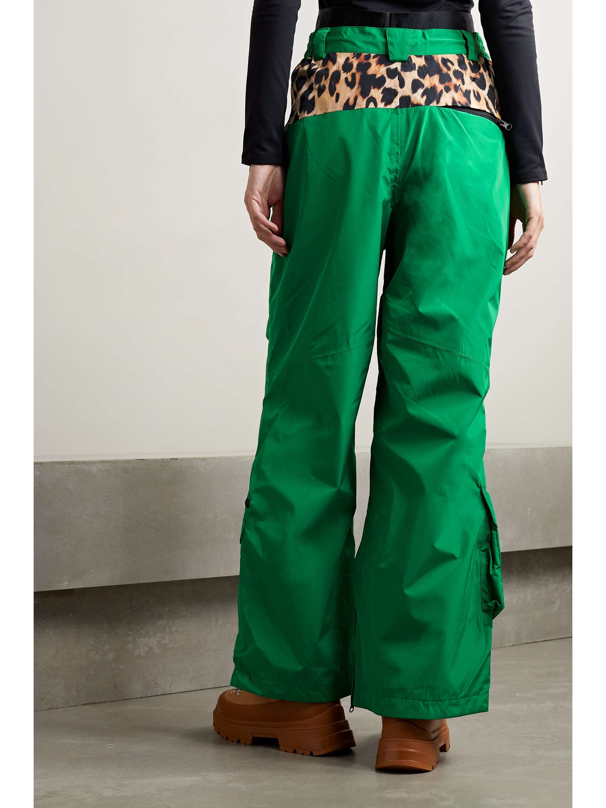 P.E NATION Park City recycled ski pants NETAPORTER