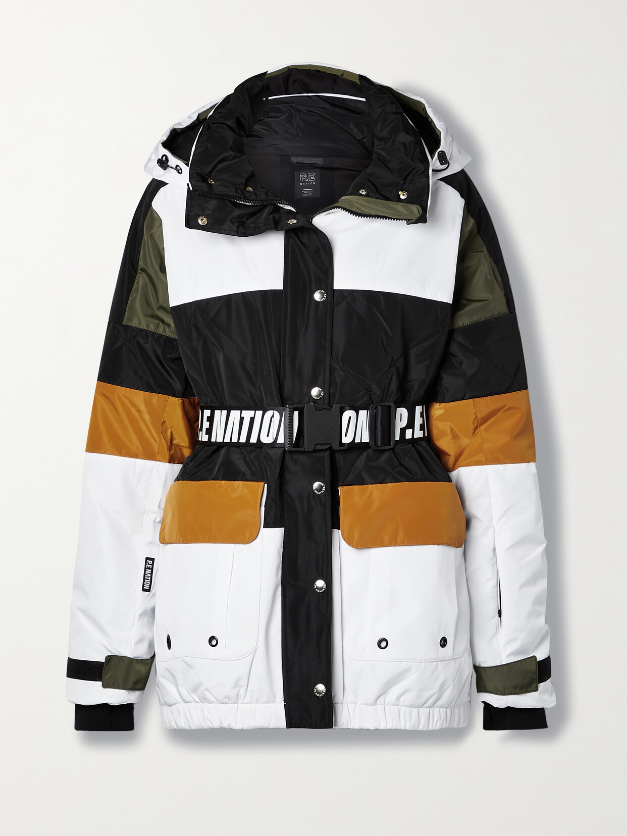 P.e Nation Chicane Snow 滑雪夹克 In White