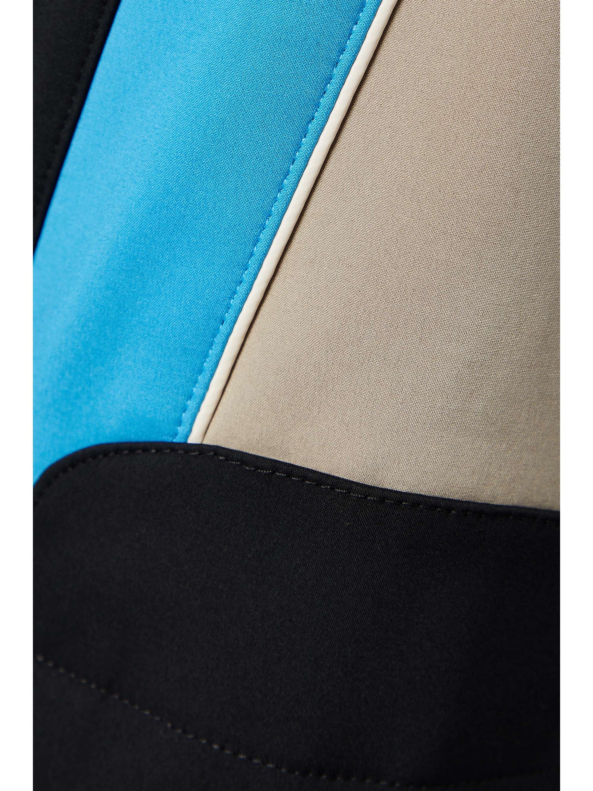 P.E NATION St. Moritz color-block recycled flared ski pants